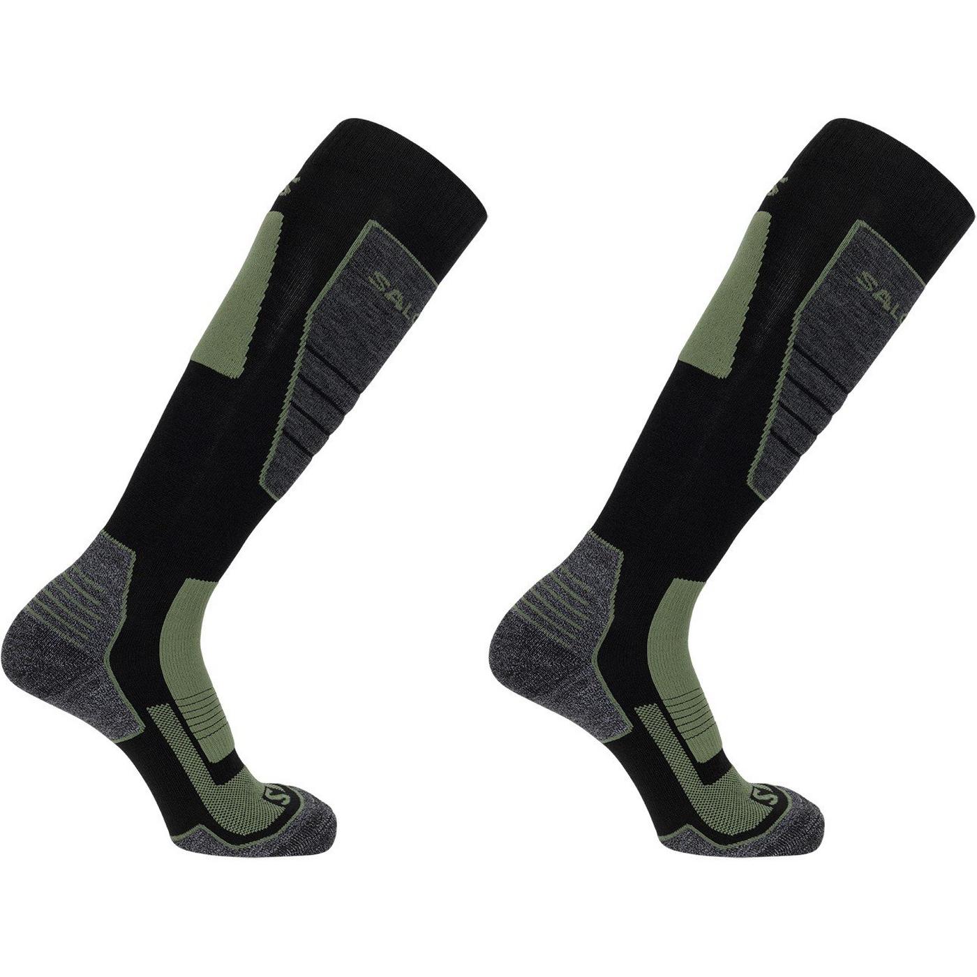 salomon enduro ski socks Black Men's Morillion 2 Pack Blacks For allday adventures in the backcountry the QST sock keeps feet happy and stays in place Spun from Dryarn for moisture management and with strategically placed elastic and cushioning youll be ready for the next ridgeline Salomon | Pro Ski Sock
