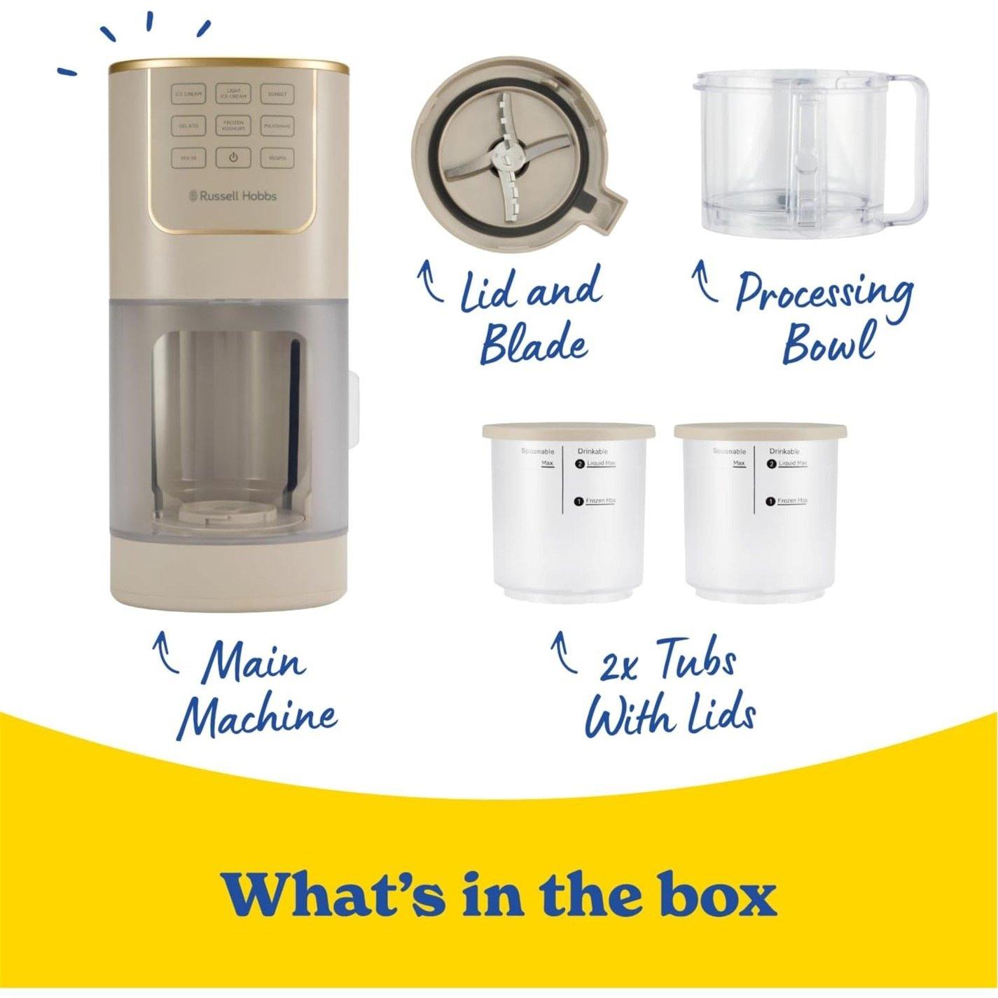 Stone & Gold - Russell Hobbs - Chilluxe Ice Cream Maker - 10