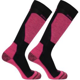 Salomon 2-Pack Ski Socks Womens