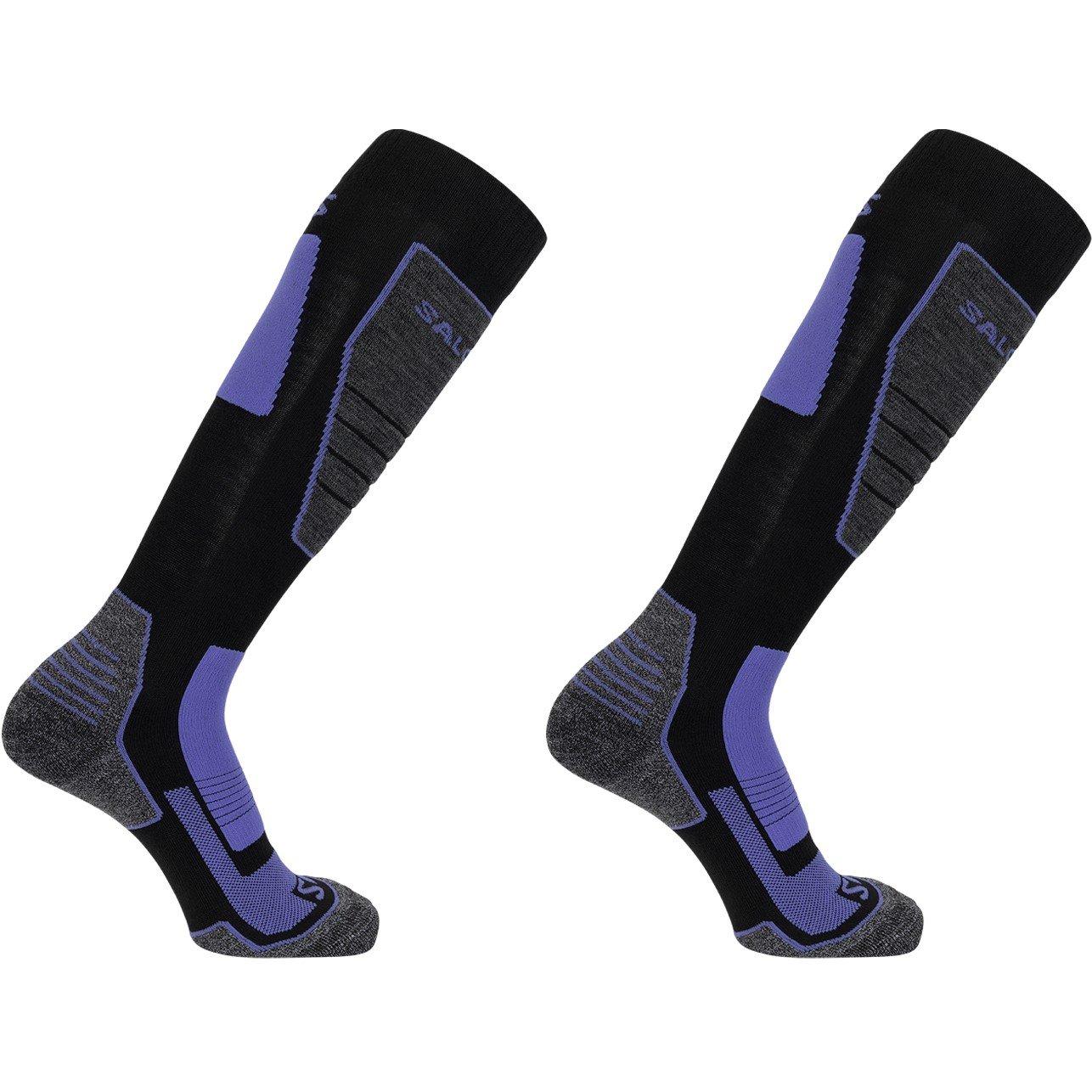 Black/Astra - Salomon - Pro Ski Socks Womens