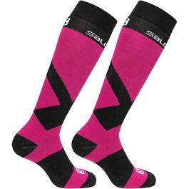 Salomon Team 2 Pack Ski Socks Juniors