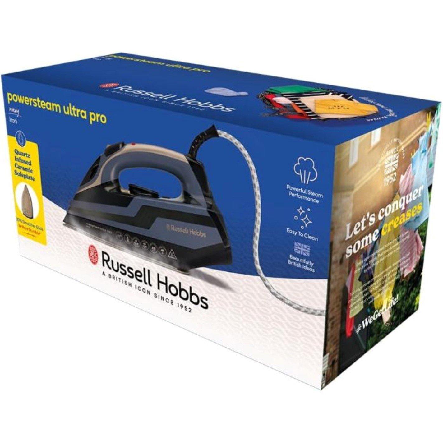Blue - Russell Hobbs - Powersteam Ultra Pro Iron - 3