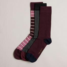 Ted Baker 3 Pack of Dudes Socks