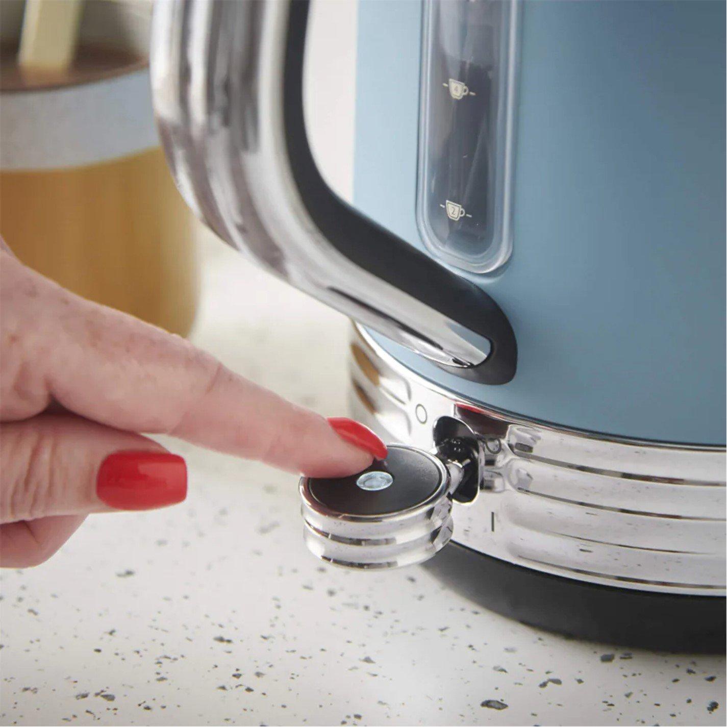 Blue - Russell Hobbs - 1.7L Kettle & 2 Slice Toaster - 5