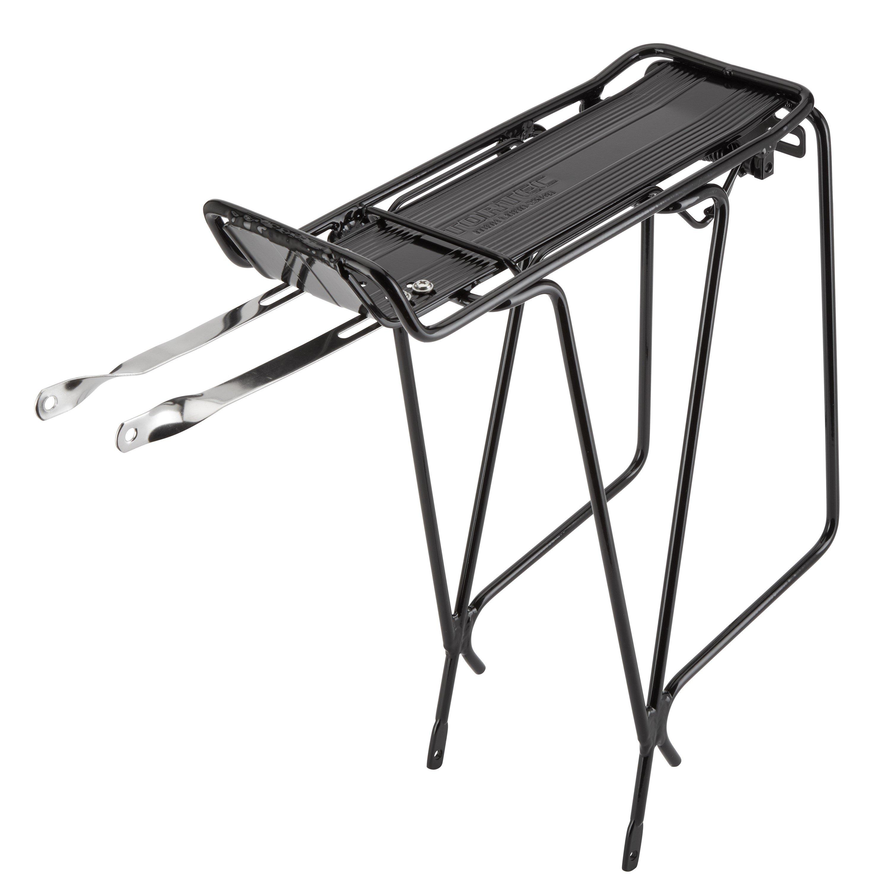 Black - Tortec - Tour Rear Rack With Spring Clip - 2