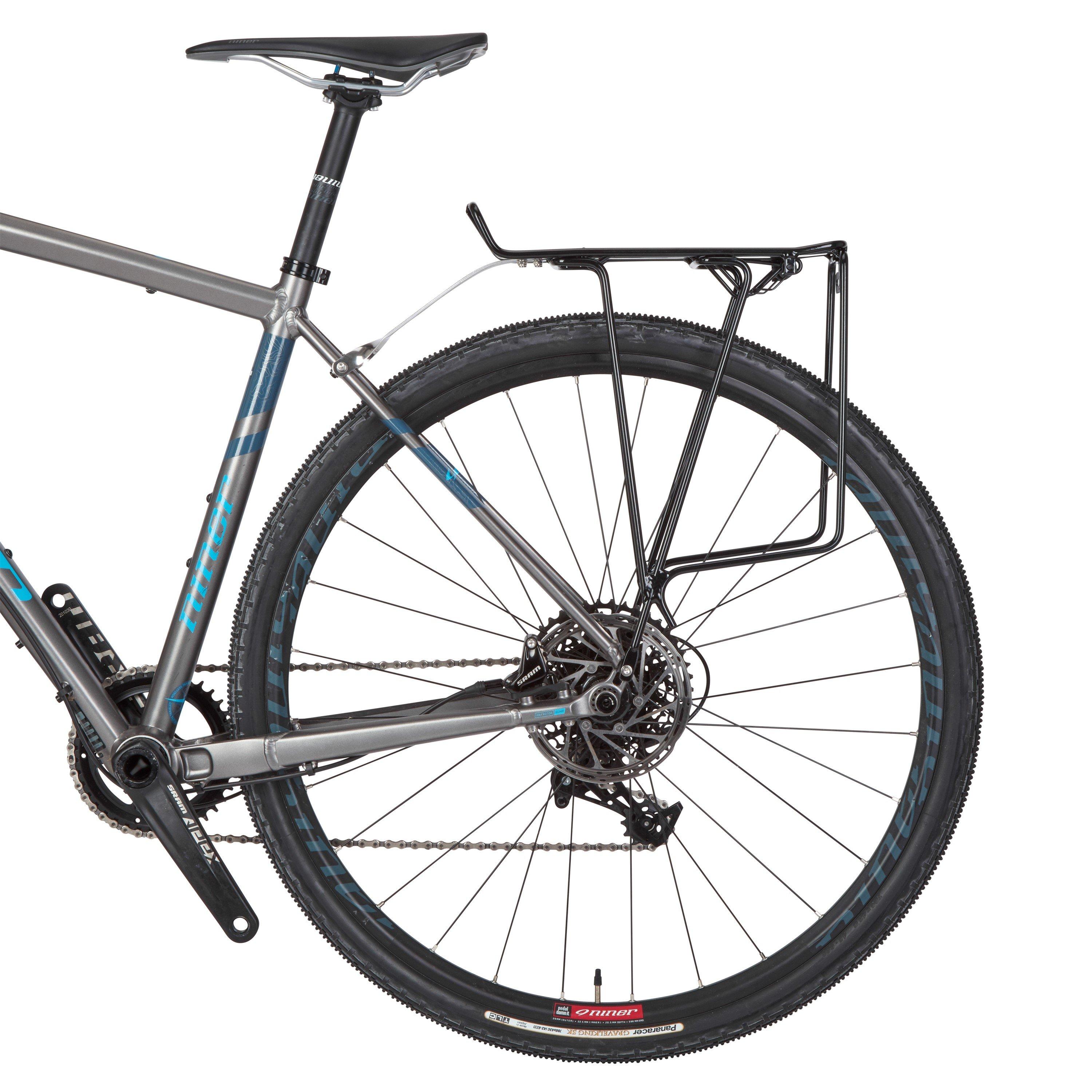 Black - Tortec - Tour Rear Rack With Spring Clip - 3