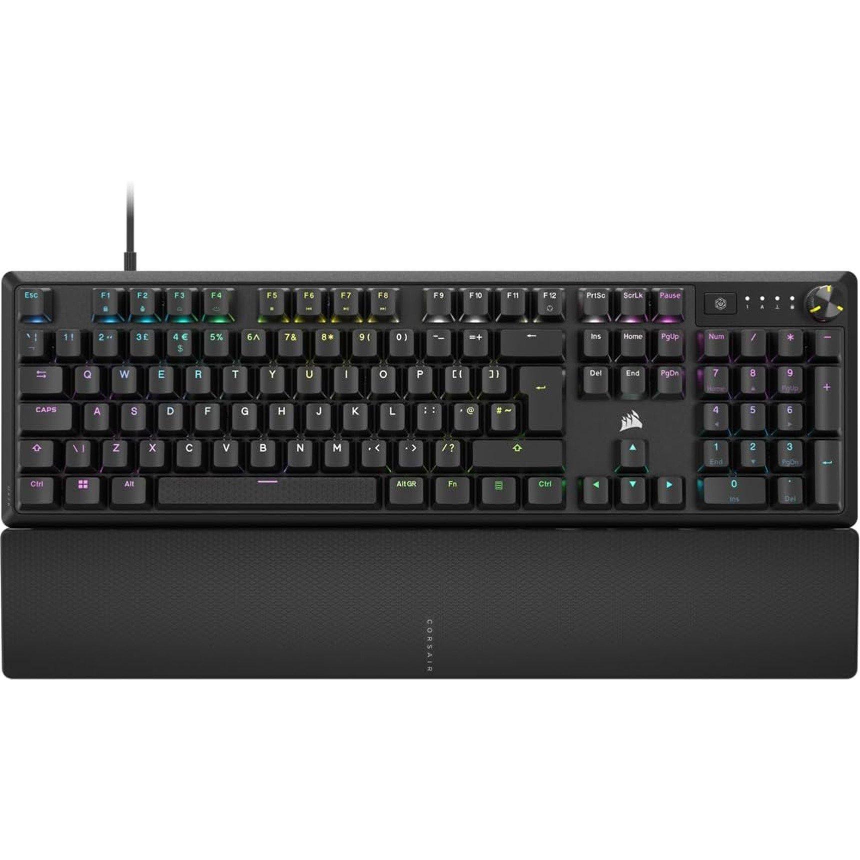 Black - Corsair - Corsair K70 Core RGB Mechanical Gaming Keyboard - 1
