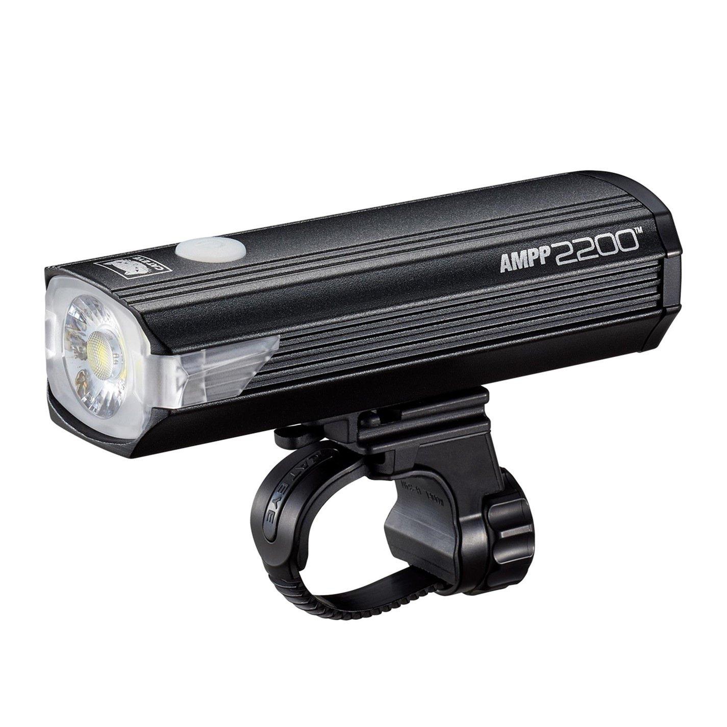 Black - Cateye - AMPP 2200 Front Bike Light - 1