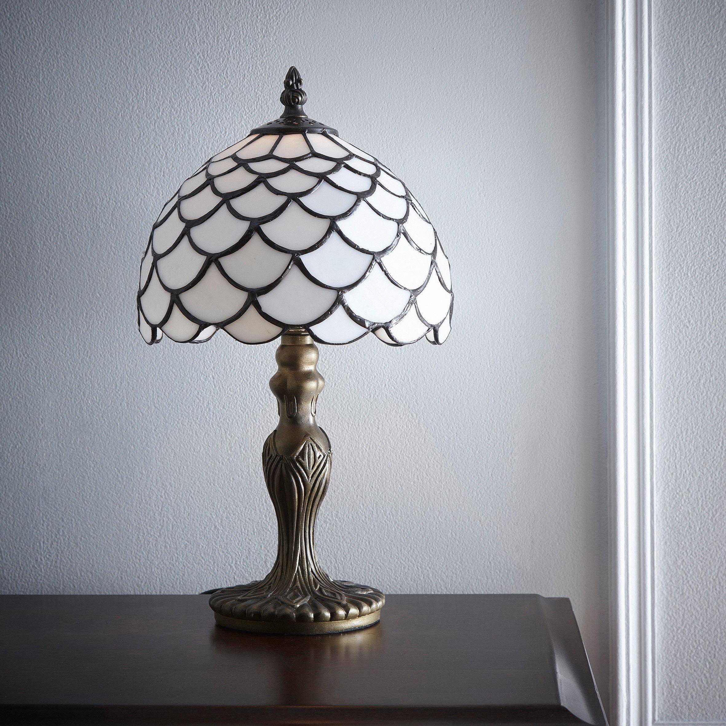 Antique Brass / - K Living - 8 Inch Tiffany Antique Brass Lamp Modern Simple - 1