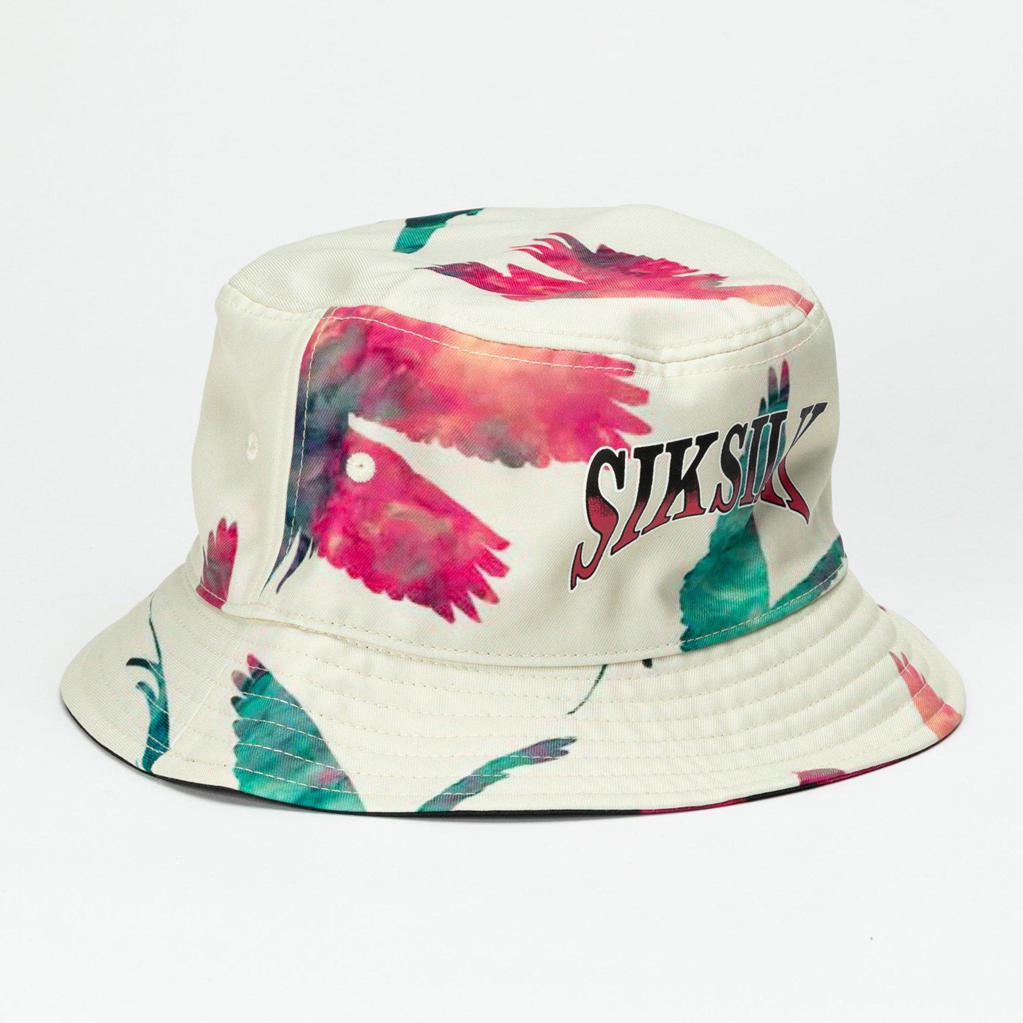 Schwarz/Ecru - SikSilk - Bucket Hat - 2