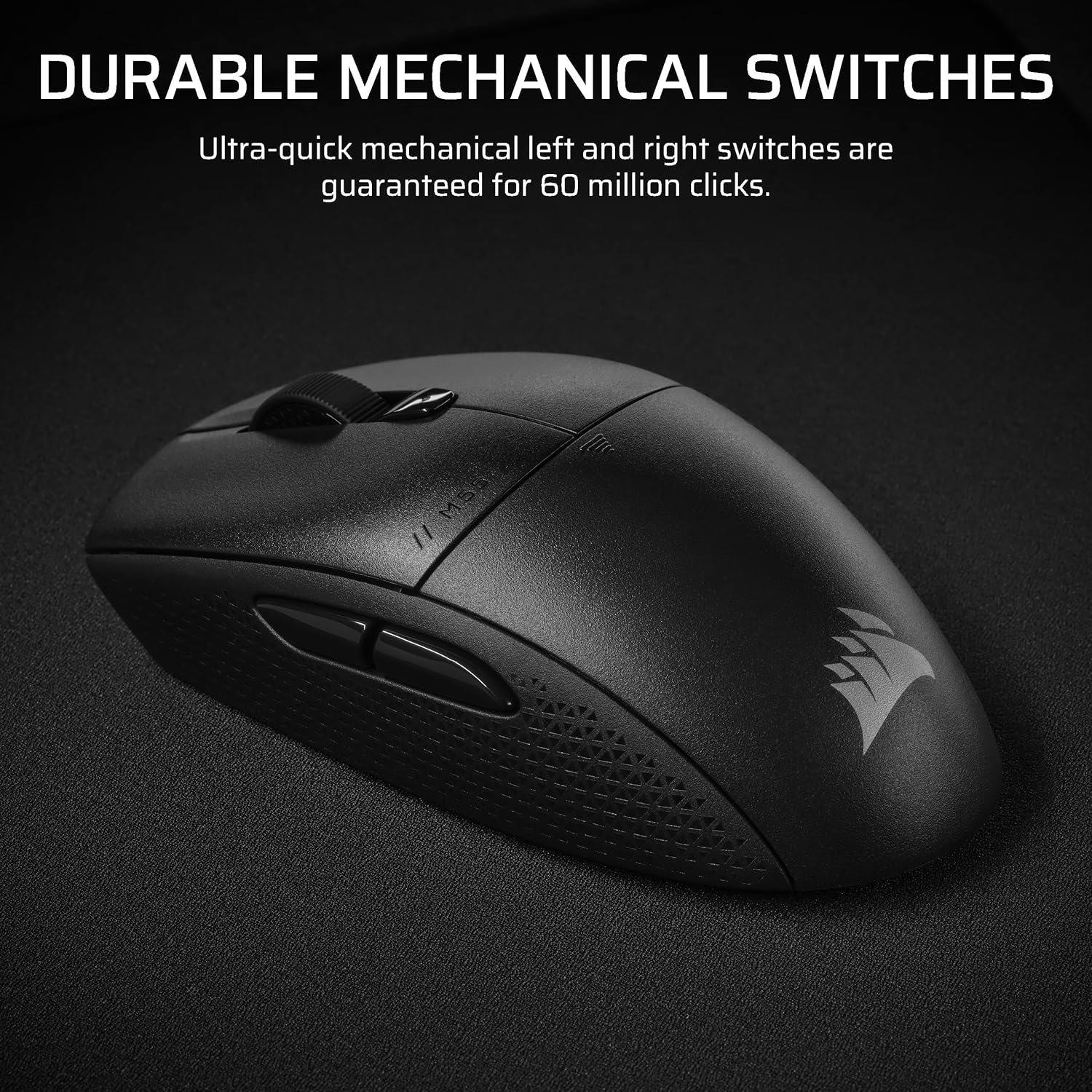 Black - Corsair - Corsair M55 Wireless Gaming Mouse - 7