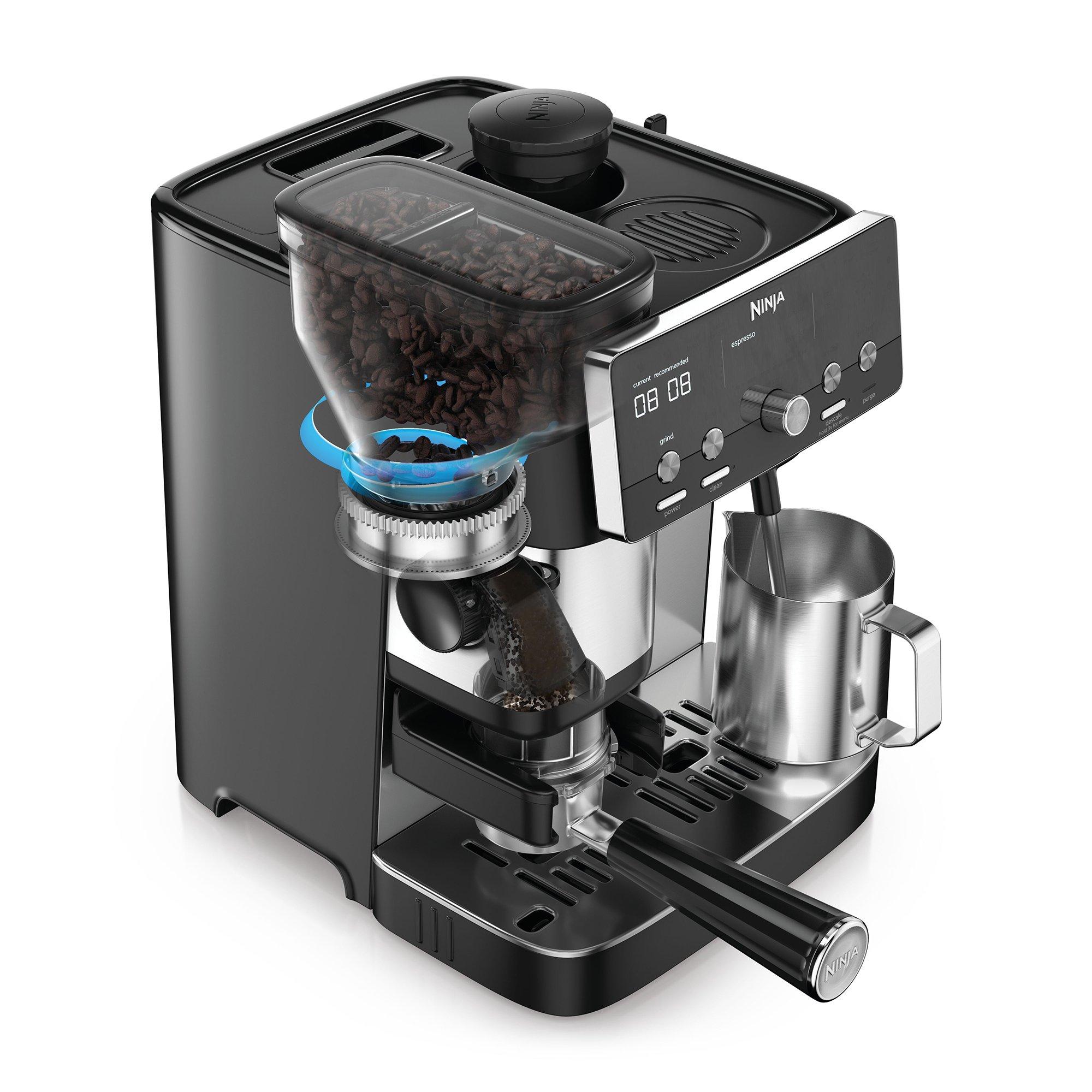 Black/Stainless - Ninja - Luxe Cafe MINI Espresso Machine ES301UK - 3