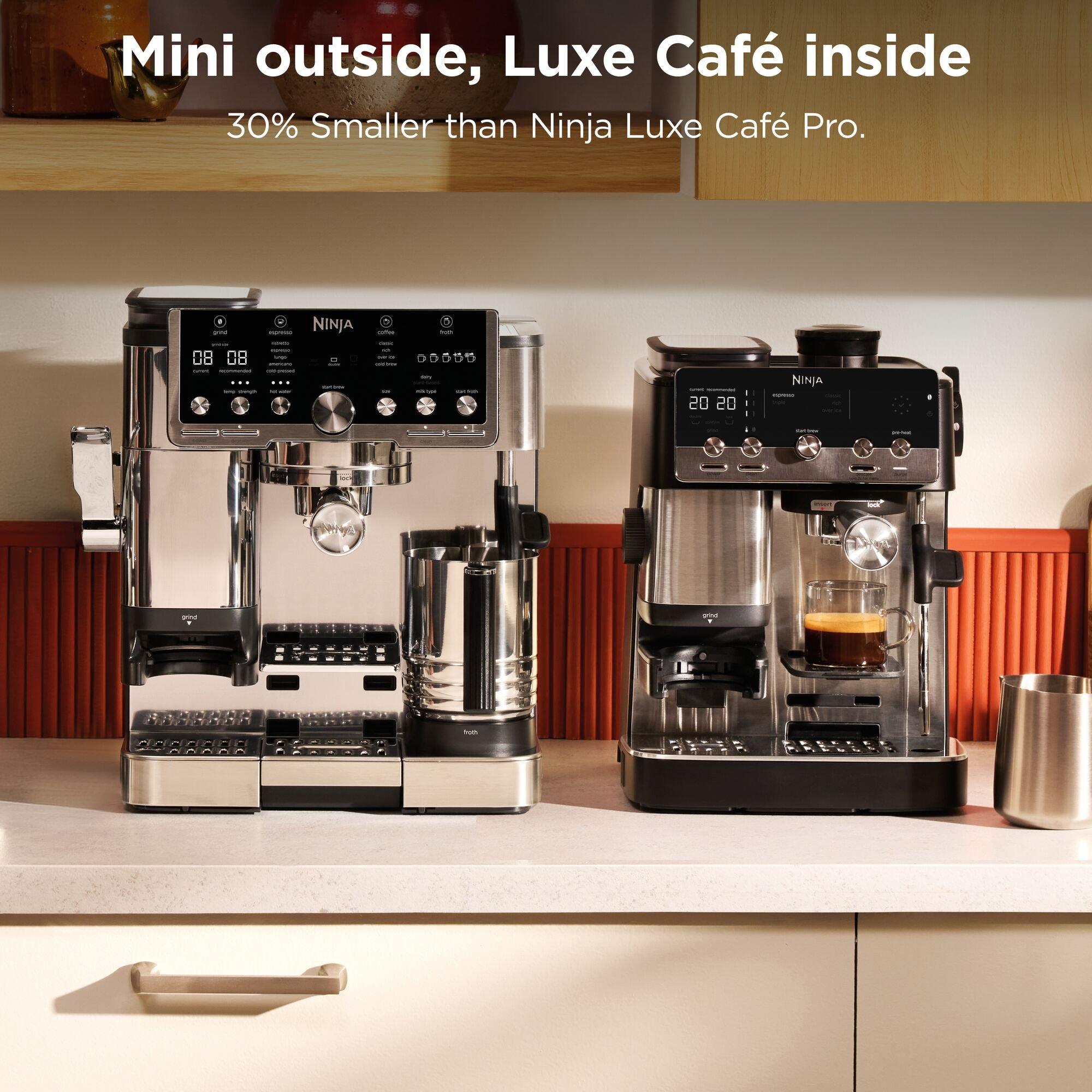 Black/Stainless - Ninja - Luxe Cafe MINI Espresso Machine ES301UK - 4
