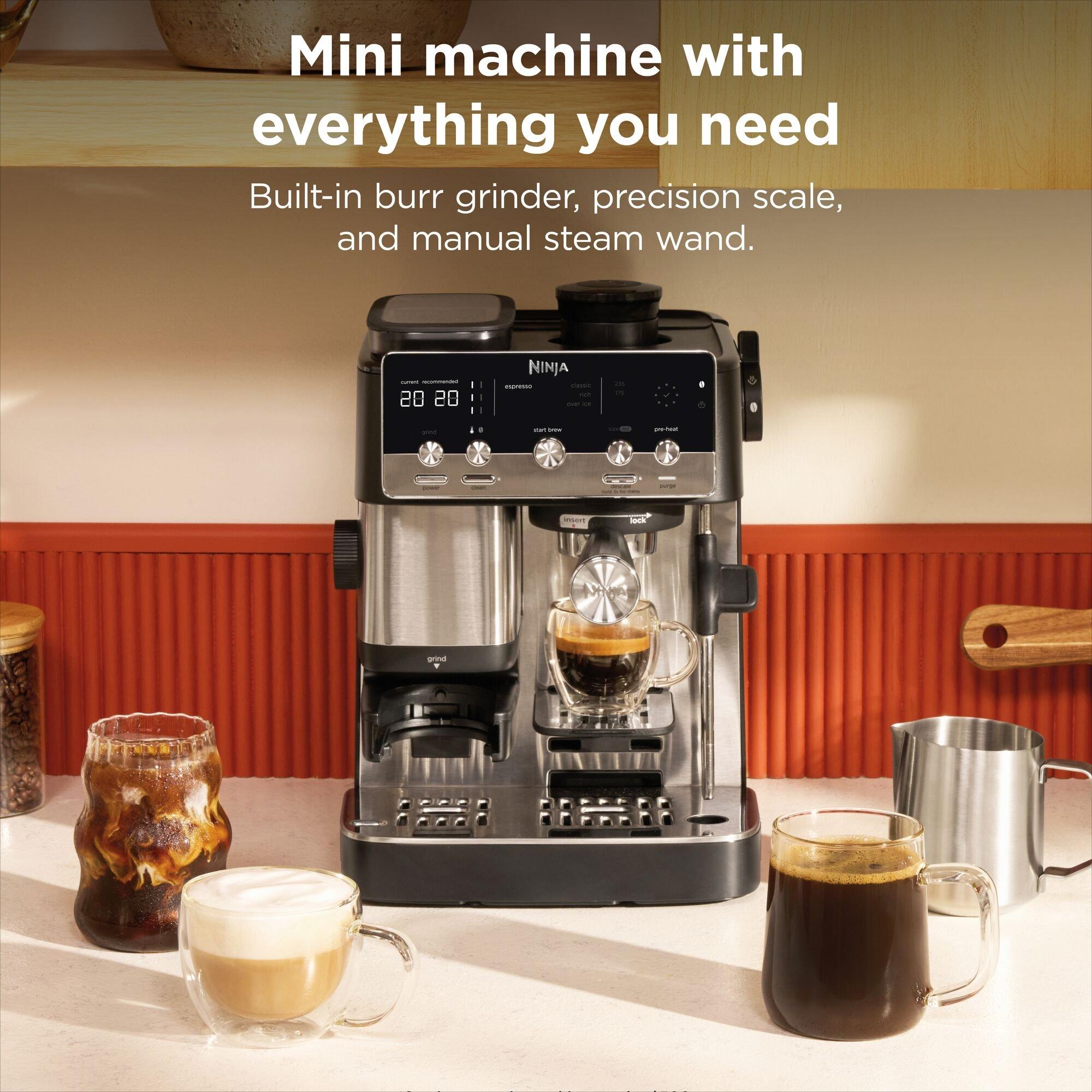 Black/Stainless - Ninja - Luxe Cafe MINI Espresso Machine ES301UK - 5
