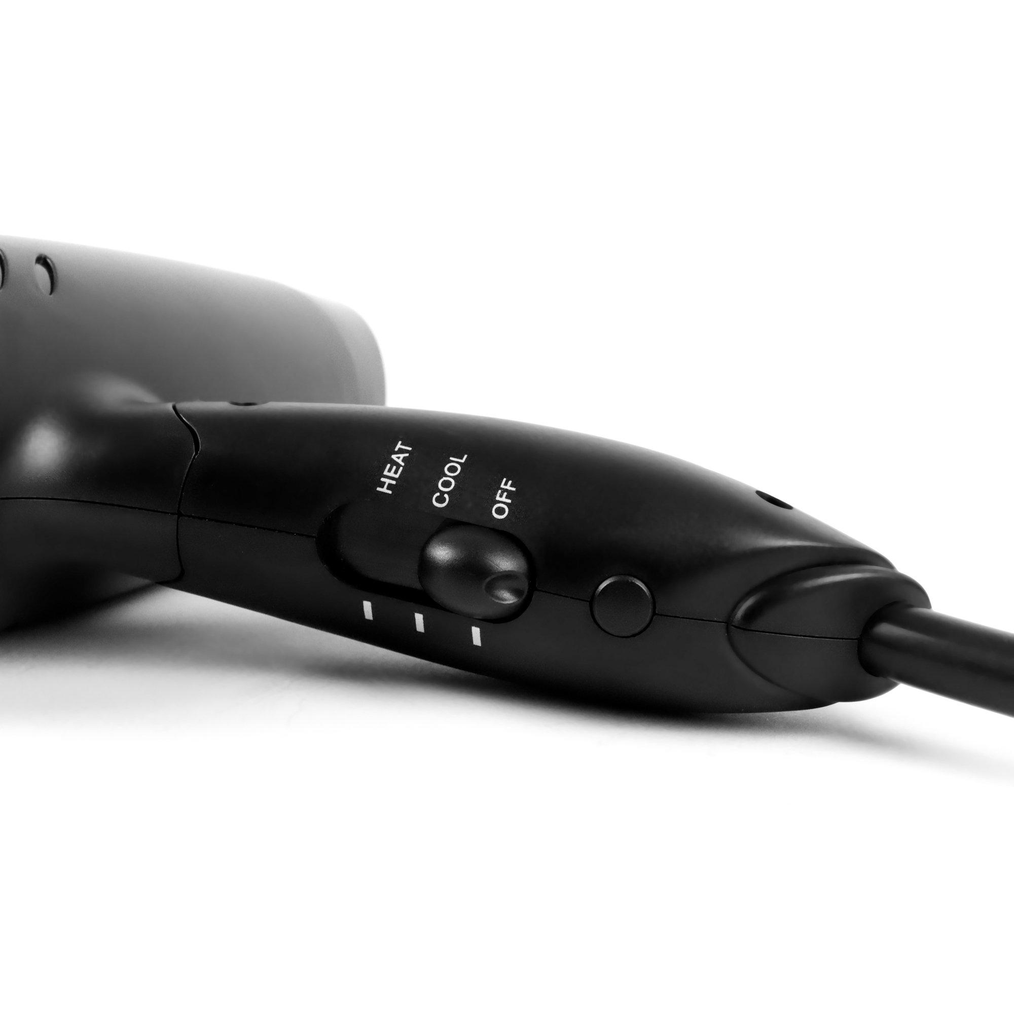 Black - Streetwize - 12V Hair Dryer with Hot and Cold Function - 3