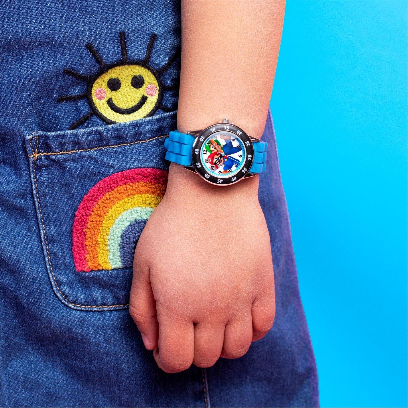 Blue - Super Mario - Super Mario Bros Time Teacher Watch - 4