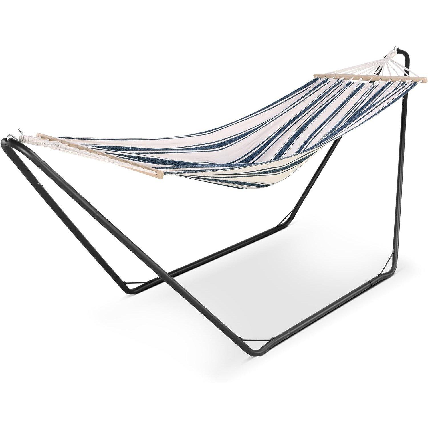 Multi - VonHaus - VonHaus Hammock With Metal Frame - 7