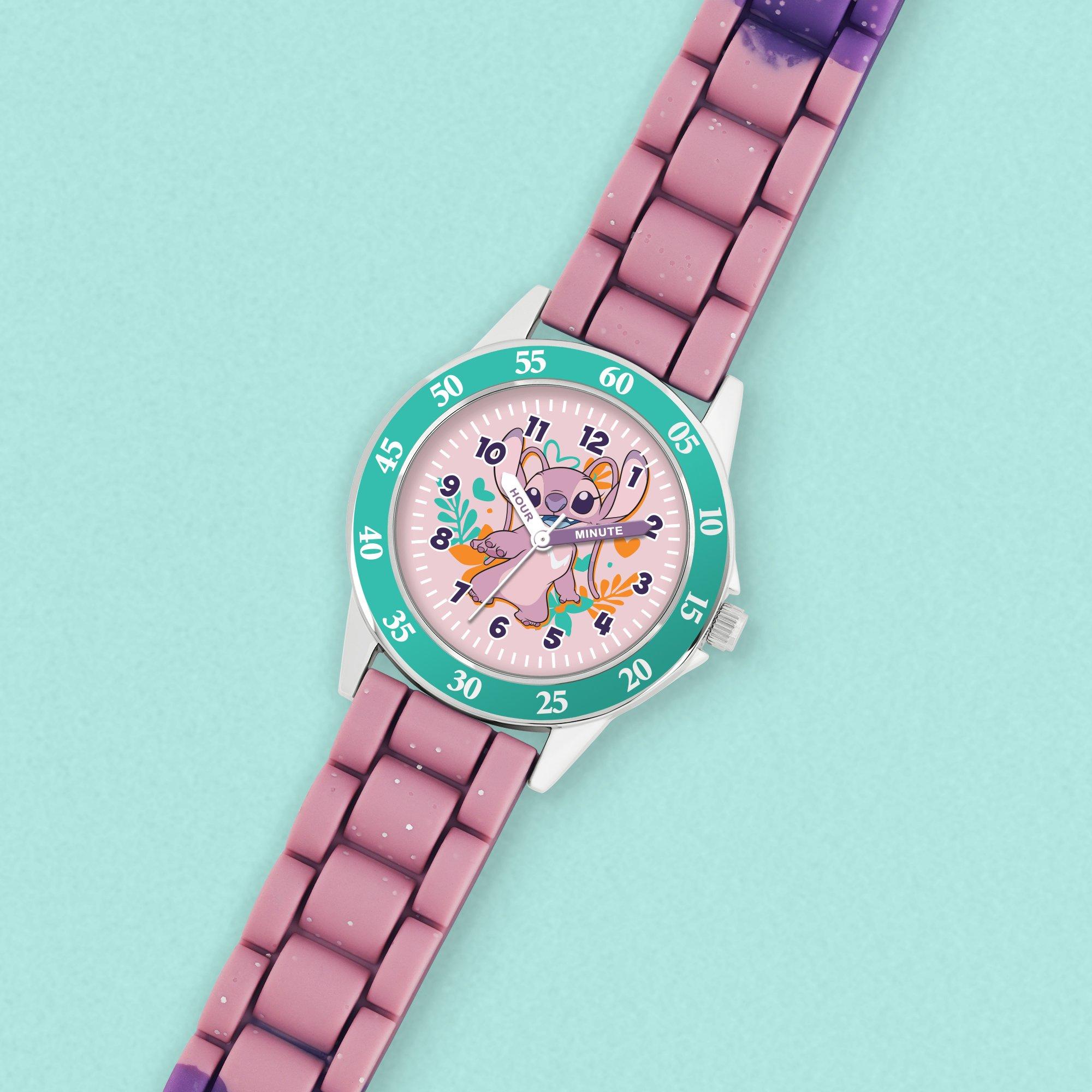 Pink - Disney Stitch - Lilo & Stitch Angel Time Teacher Watch - 3