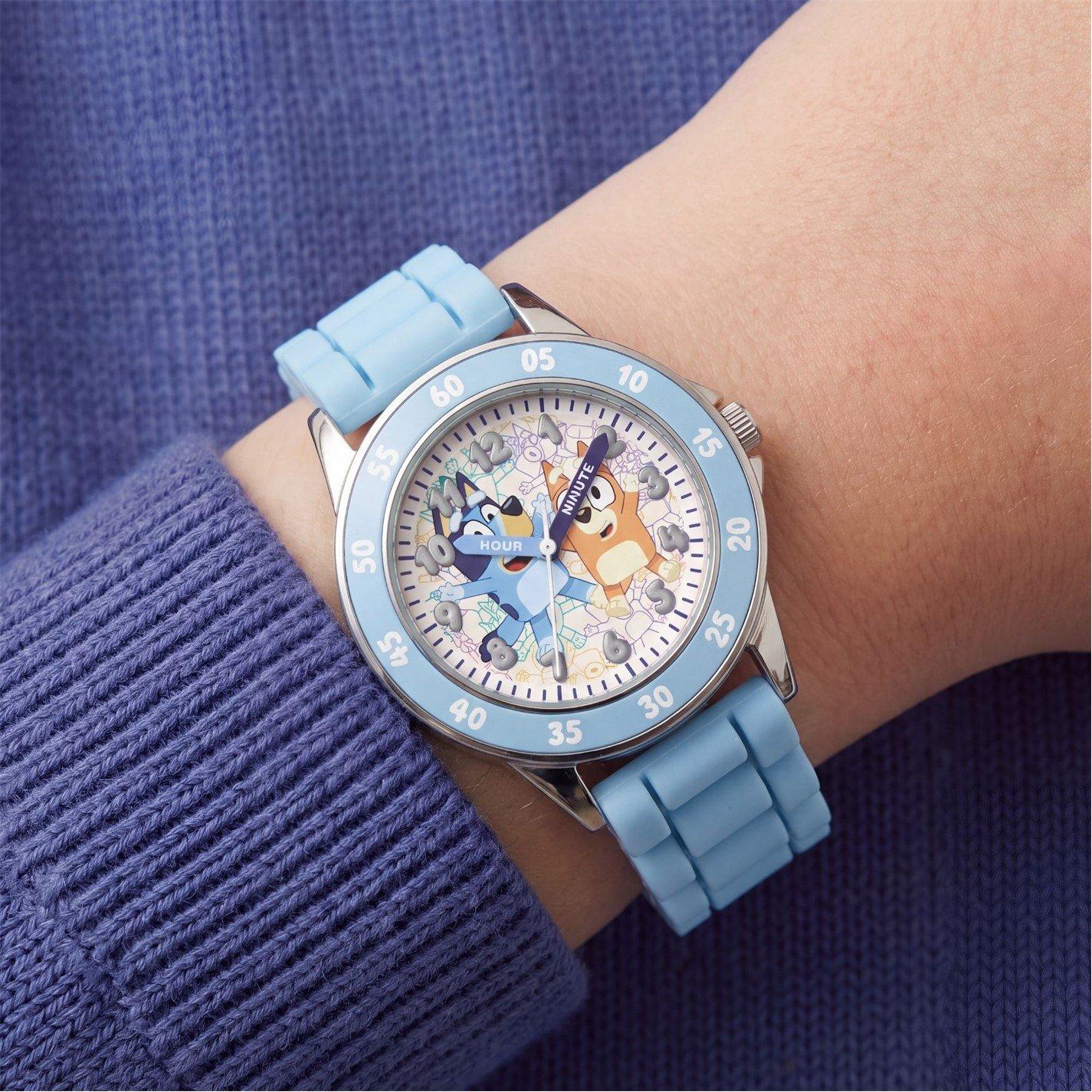 Blue - Bluey - Bluey Time Teacher Silicone Watch - 2