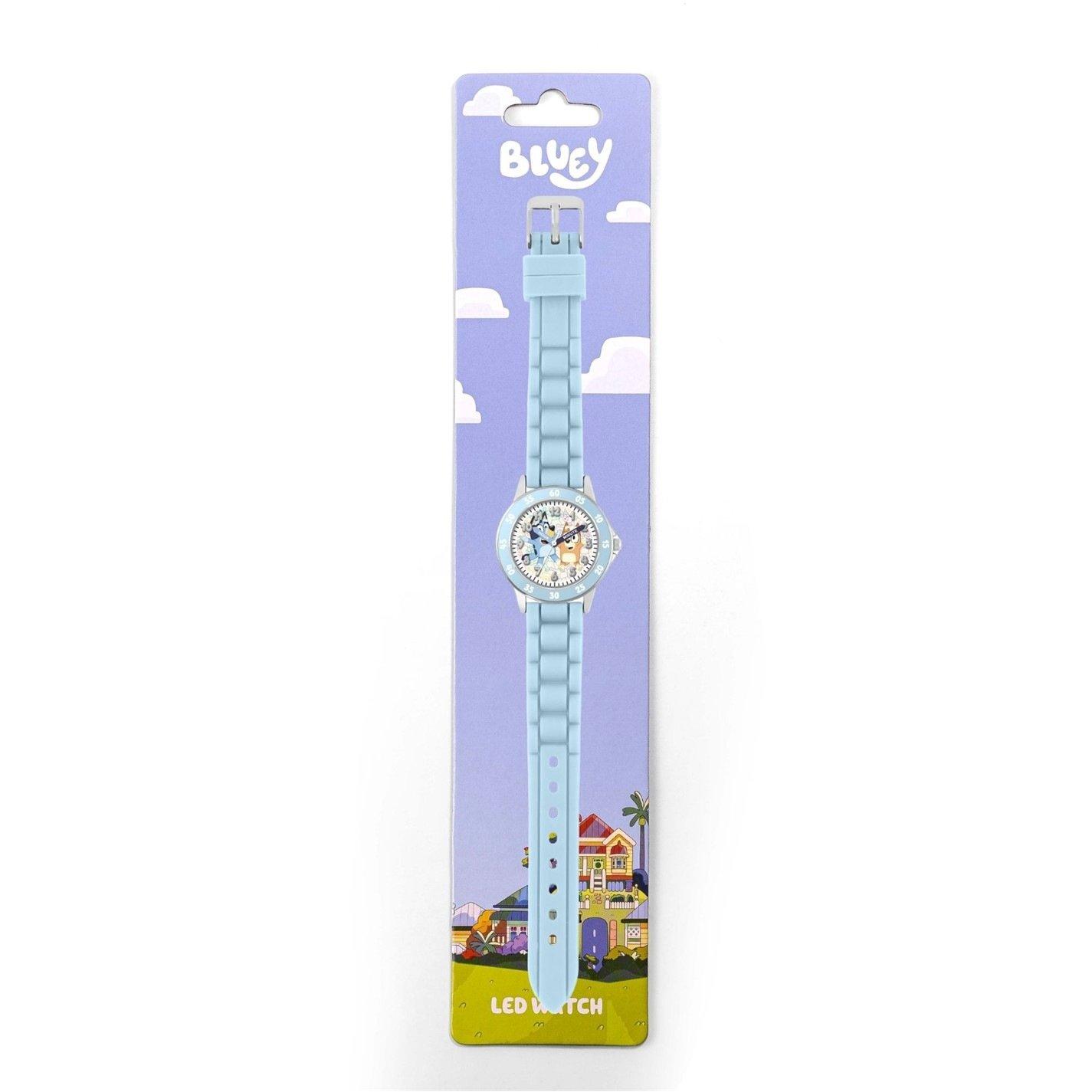 Blue - Bluey - Bluey Time Teacher Silicone Watch - 5