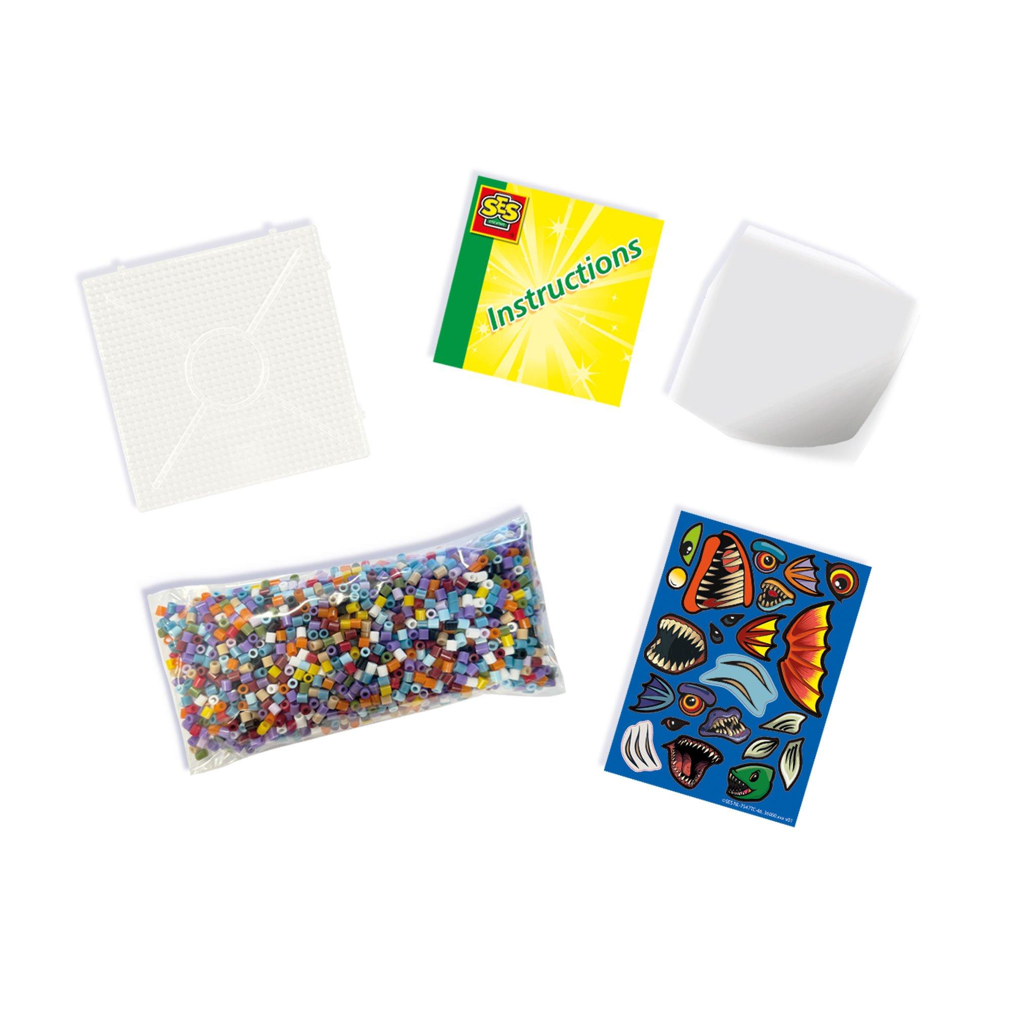 Multi - SES Creative - Iron on beads - Scary sea creatures - 5