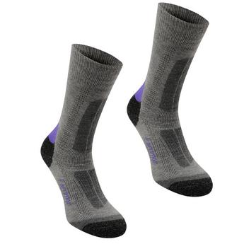 Karrimor 2Pk Trekking Socks Ladies