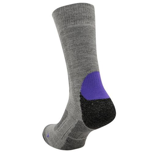 Grey/Purple - Karrimor - Trekking Socks Ladies - 3