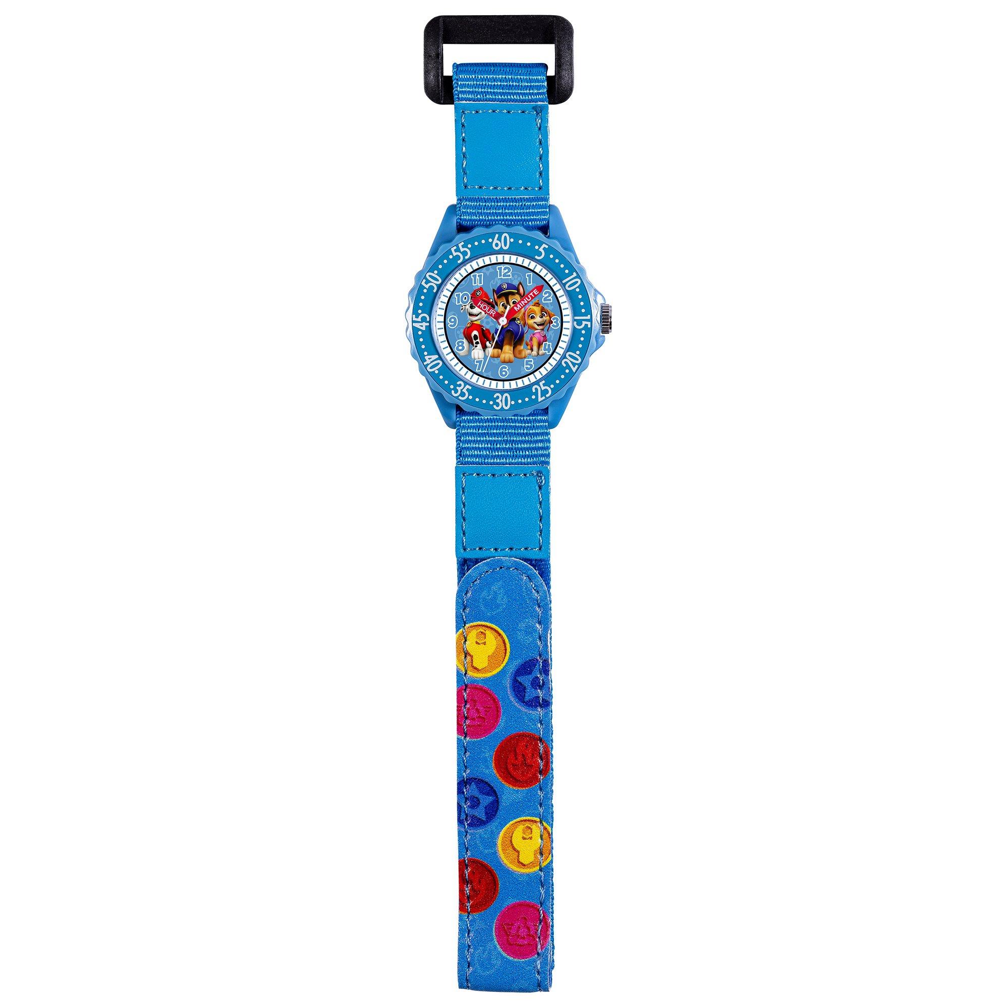 Blue - Paw Patrol - Paw Patrol Time Teacher Velcro Watch - 2