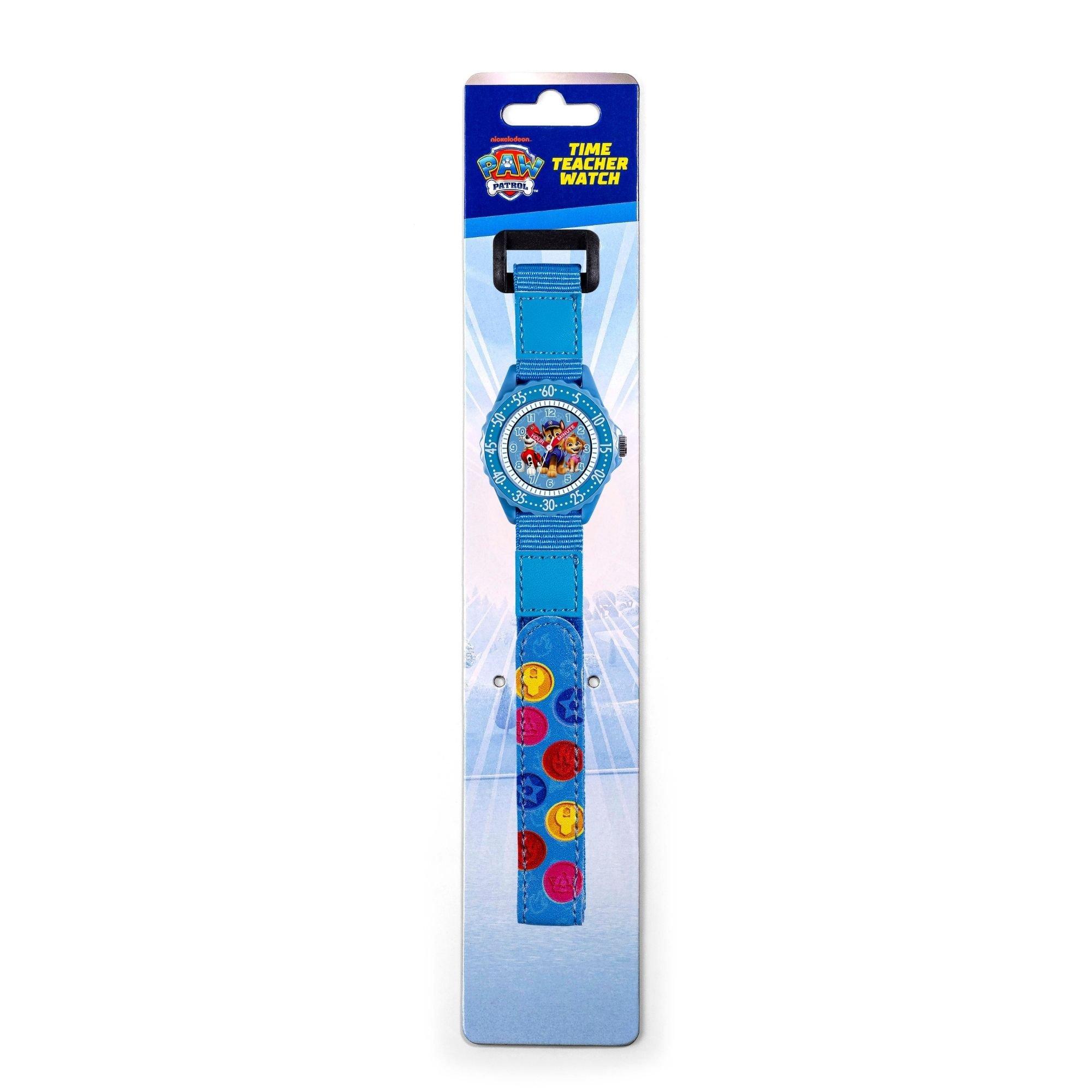 Blue - Paw Patrol - Paw Patrol Time Teacher Velcro Watch - 6