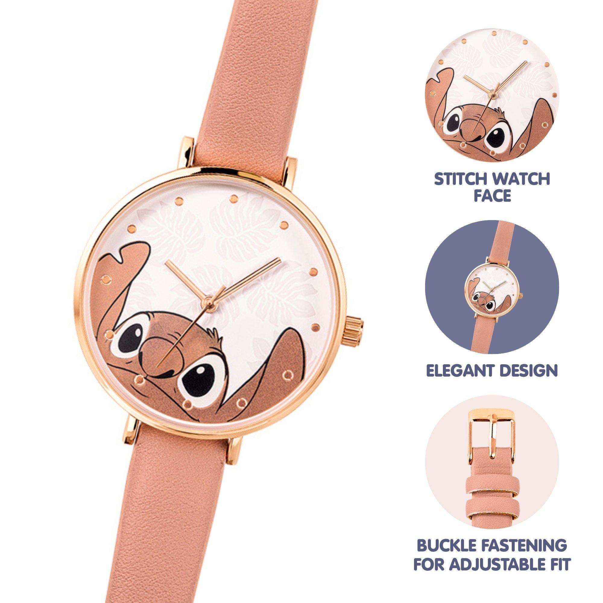 Pink - Disney Stitch - Stitch Pink Analogue Watch - 2