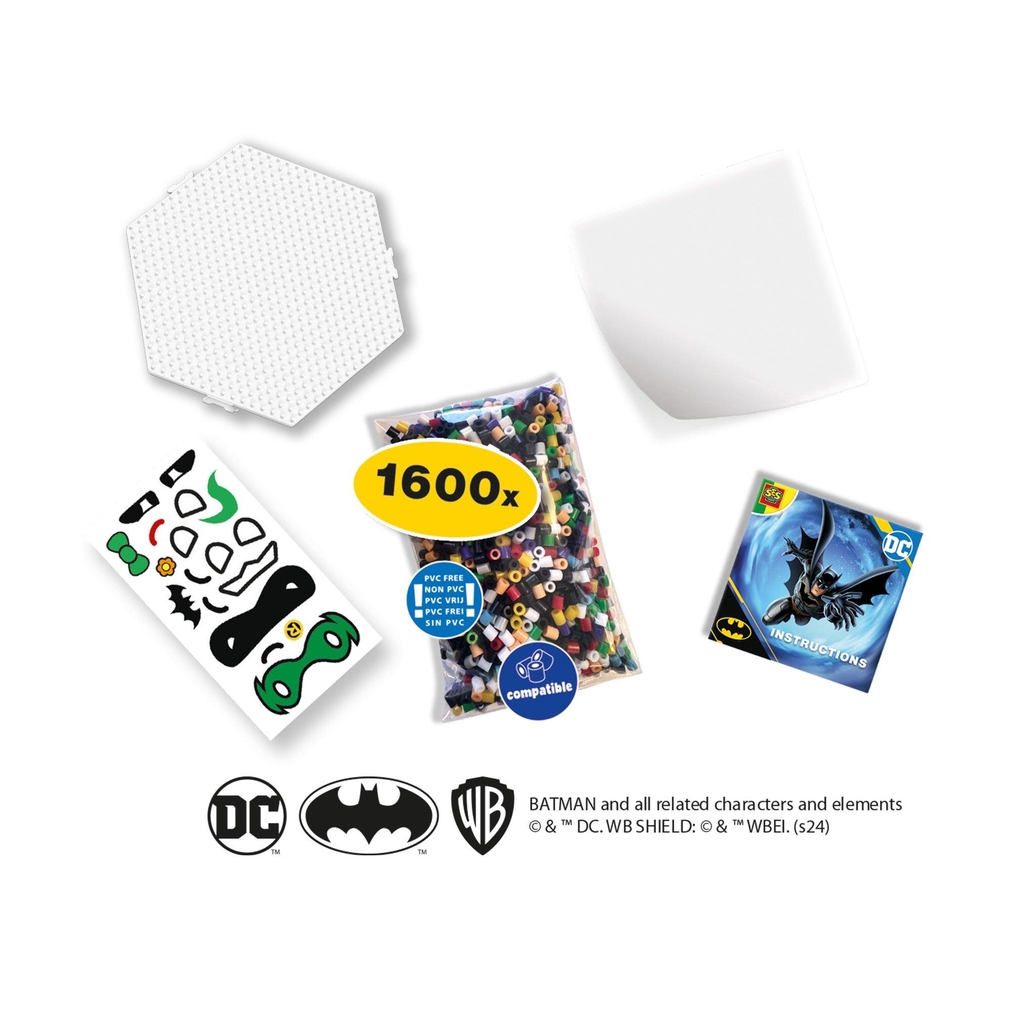 Multi - SES Creative - DC Batman - Iron on beads set figures - 5