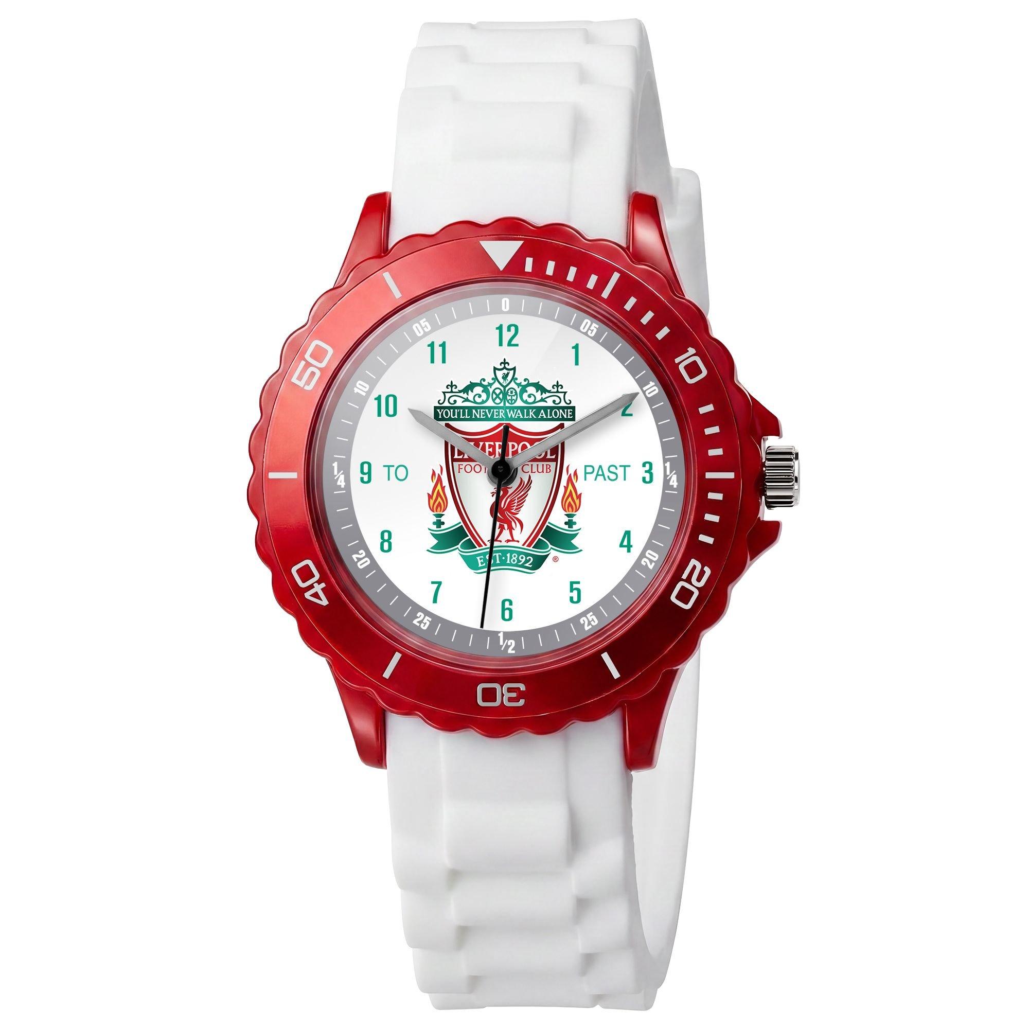 Liverpool FC Liverpool FC White Time Teacher Watch