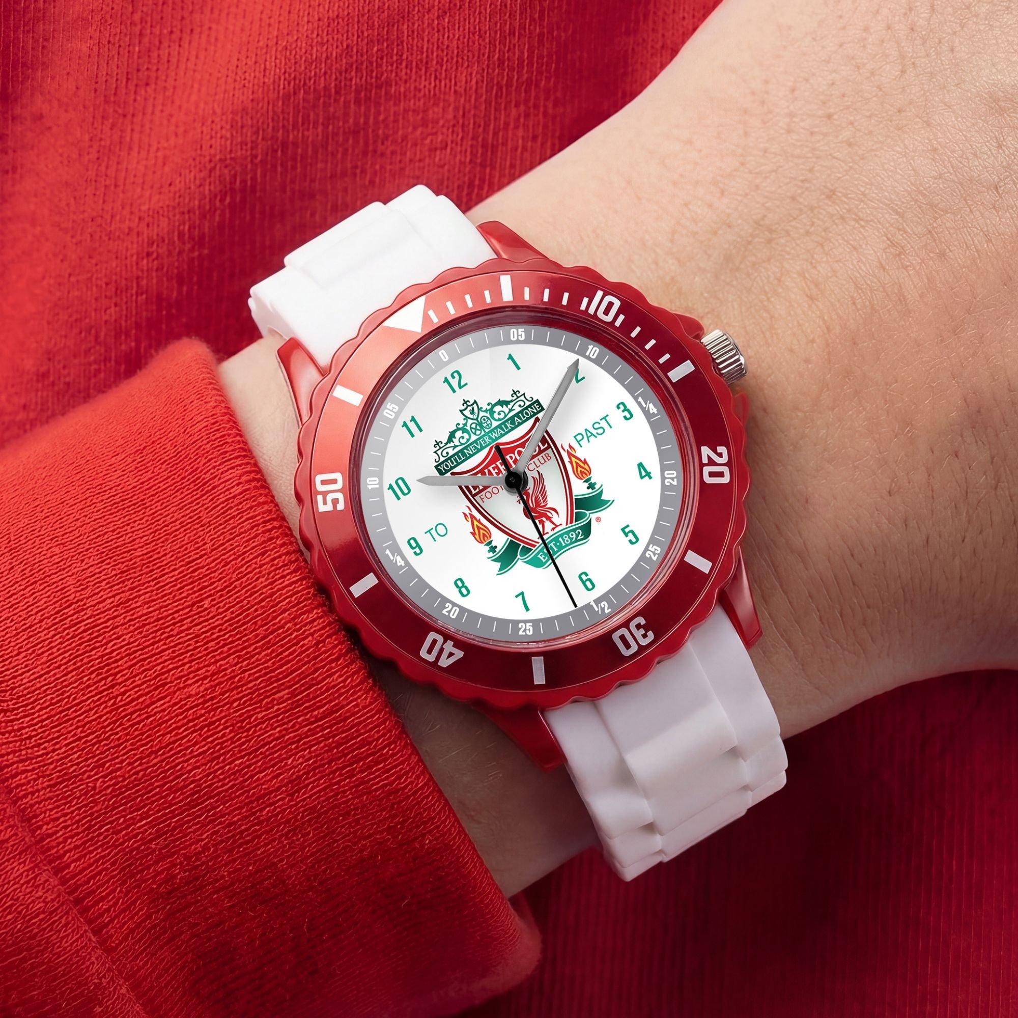 White - Liverpool FC - Liverpool FC White Time Teacher Watch - 2