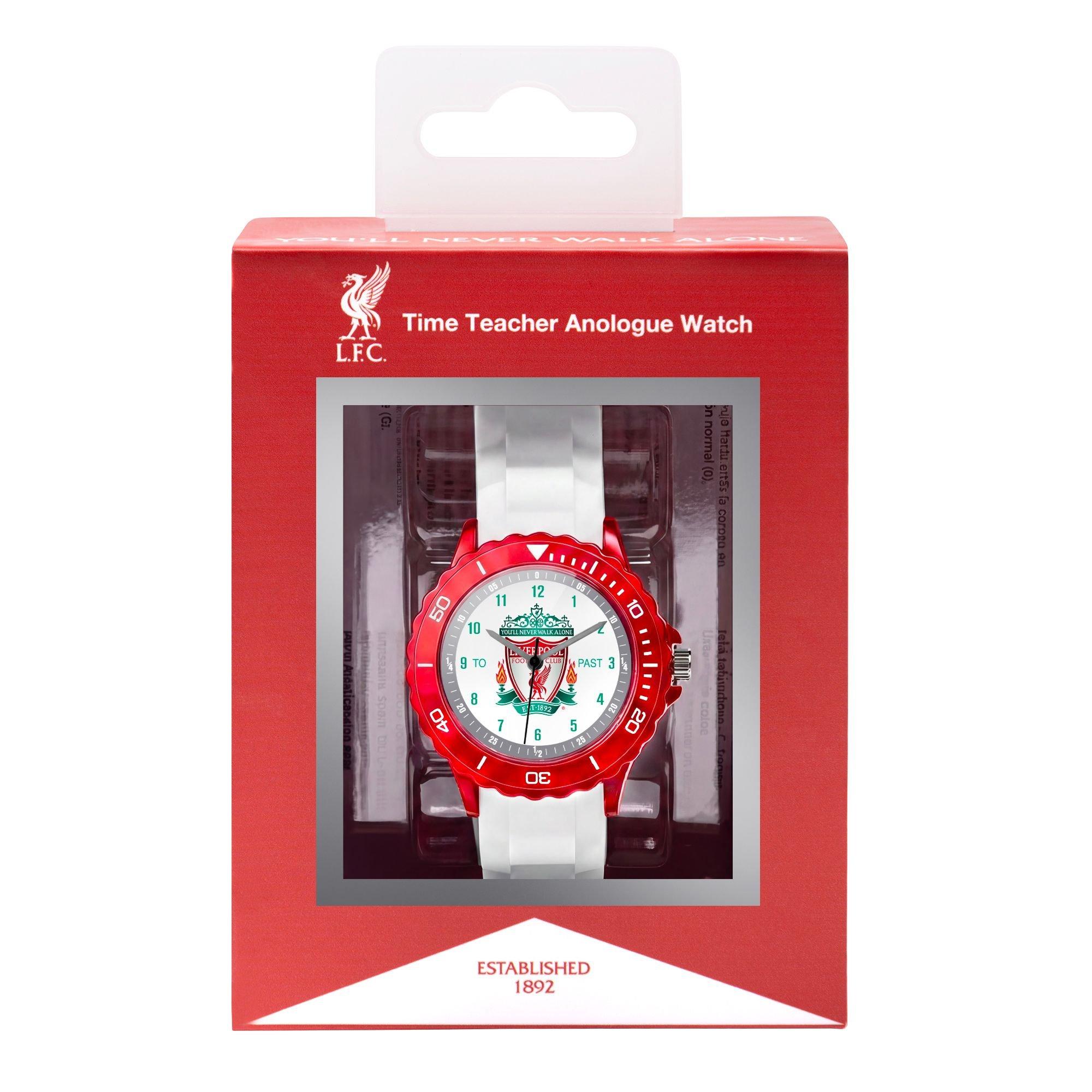 White - Liverpool FC - Liverpool FC White Time Teacher Watch - 4