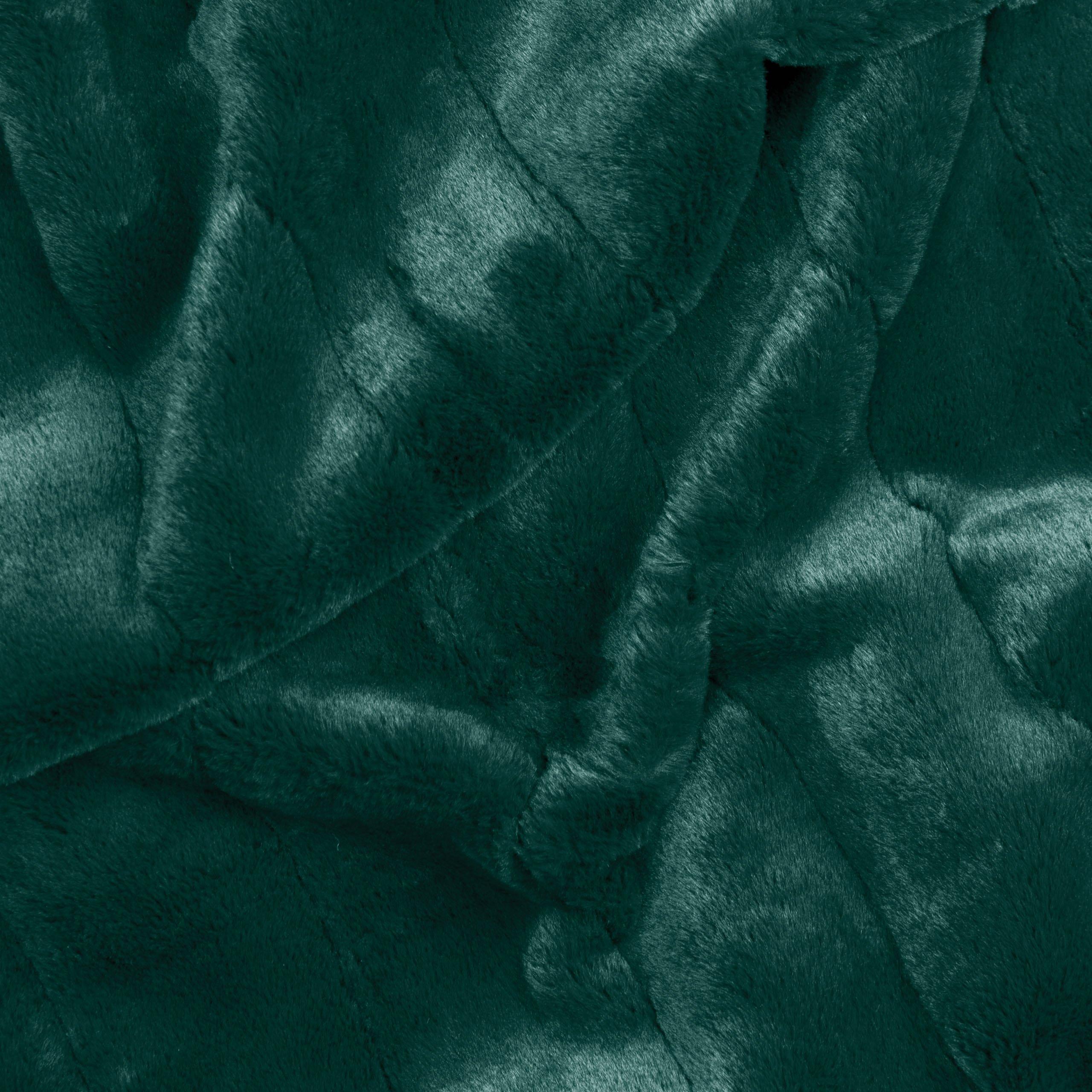 Emerald - Paoletti - Empress Faux Fur Throw - 5