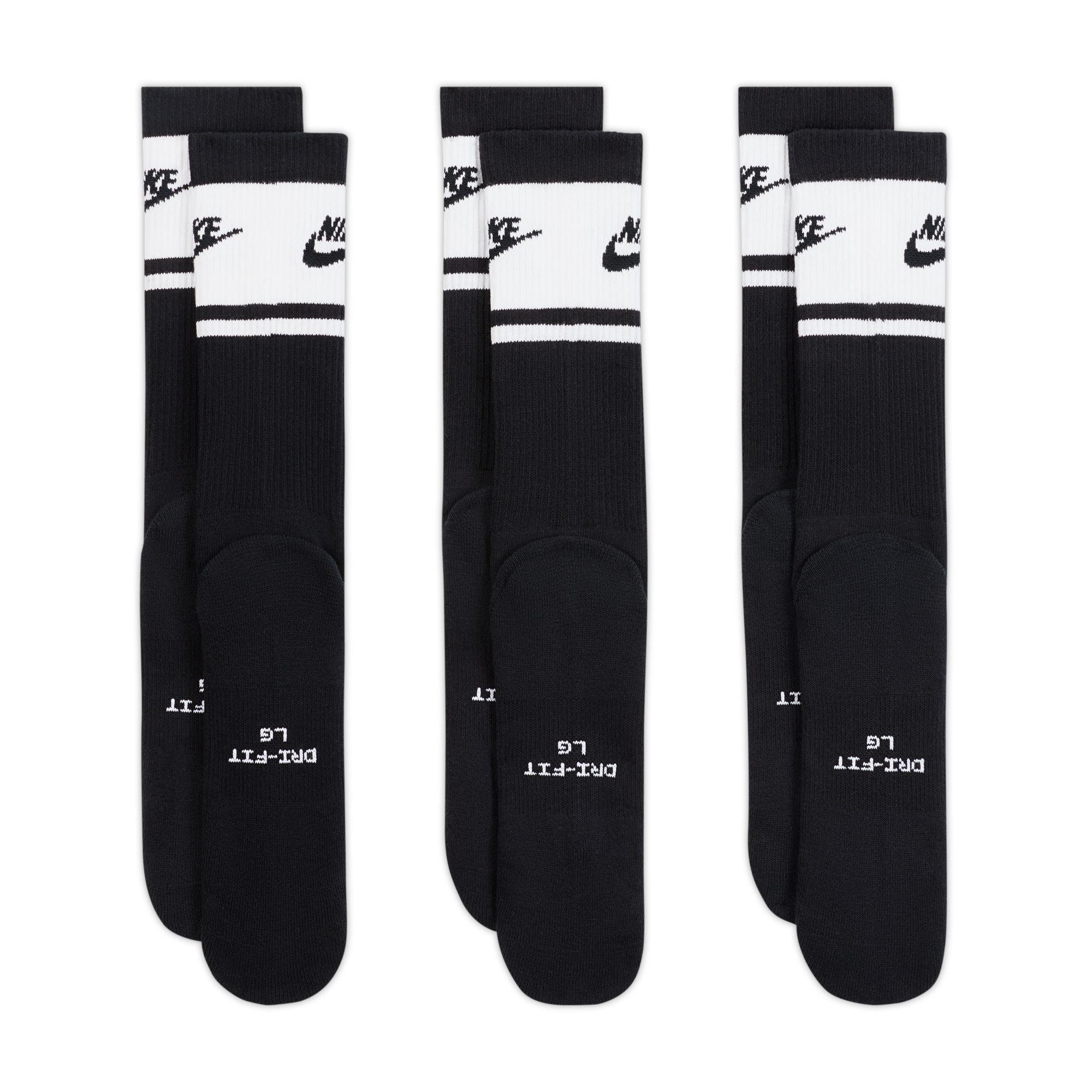 Multi-Color - Nike - Everyday Elevated Crew Socks (3 Pairs) - 6