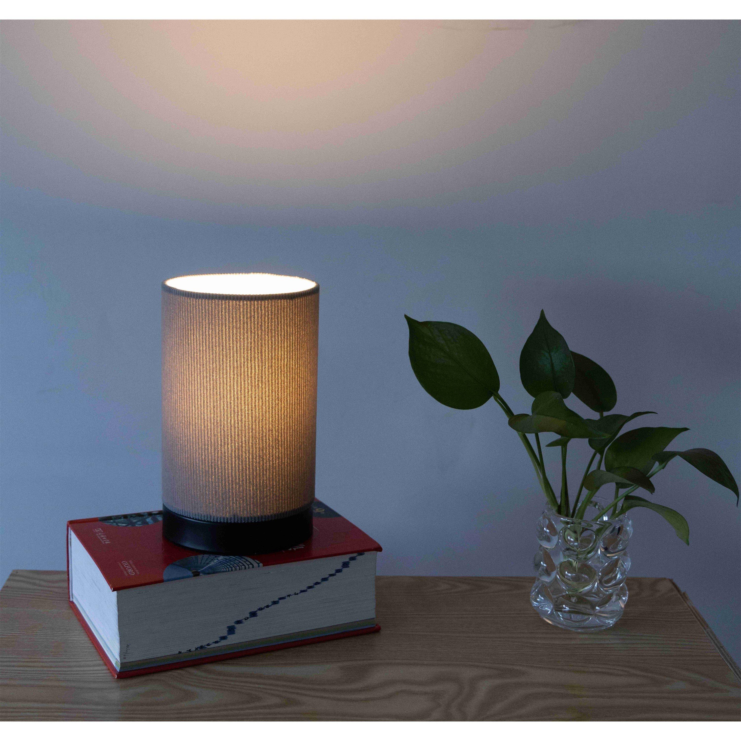 Grey - K Living - Malta Grey Velvet with Dimpled T/L - 3