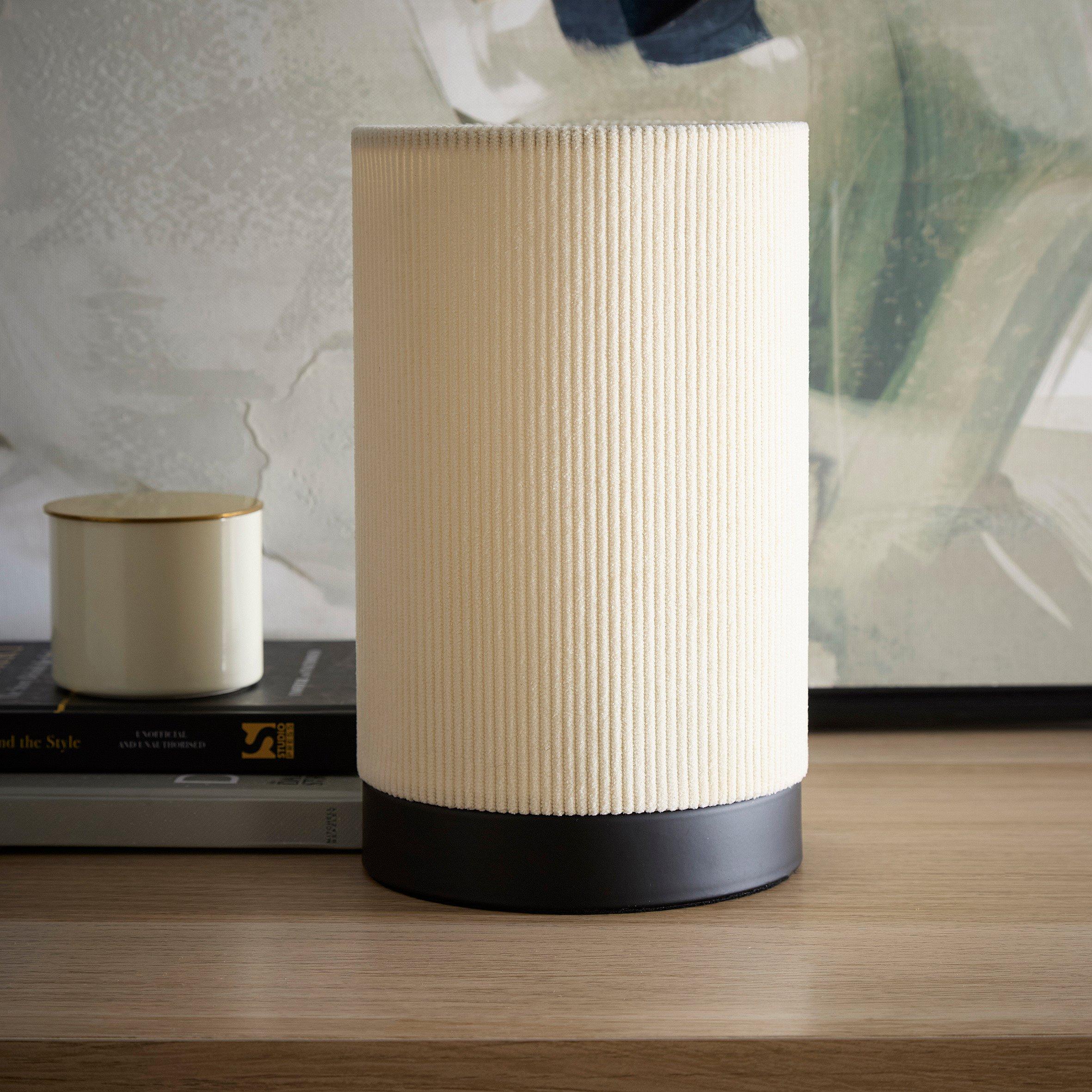 Cream - K Living - Malta Cream Velvet with Dimpled T/L - 1