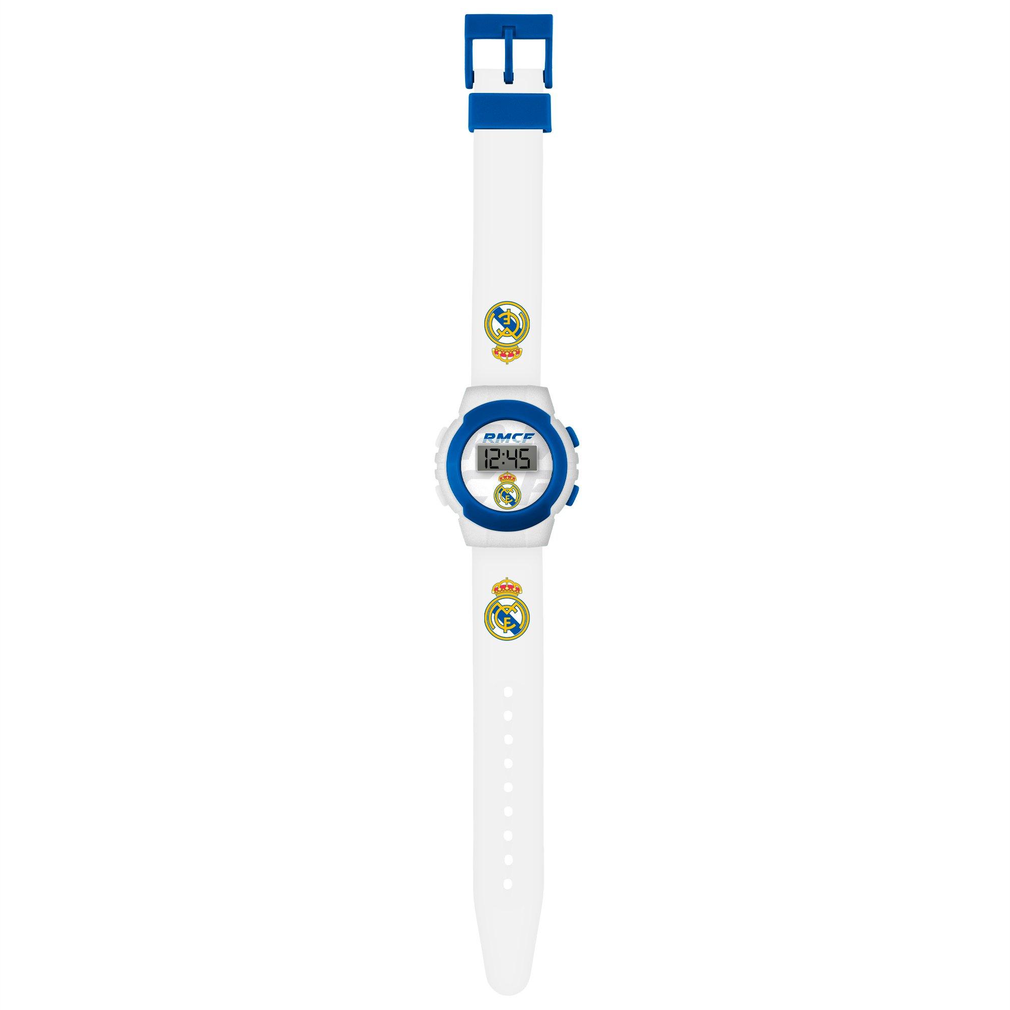 White - Real Madrid FC - Real Madrid FC Digital Strap Watch - 2