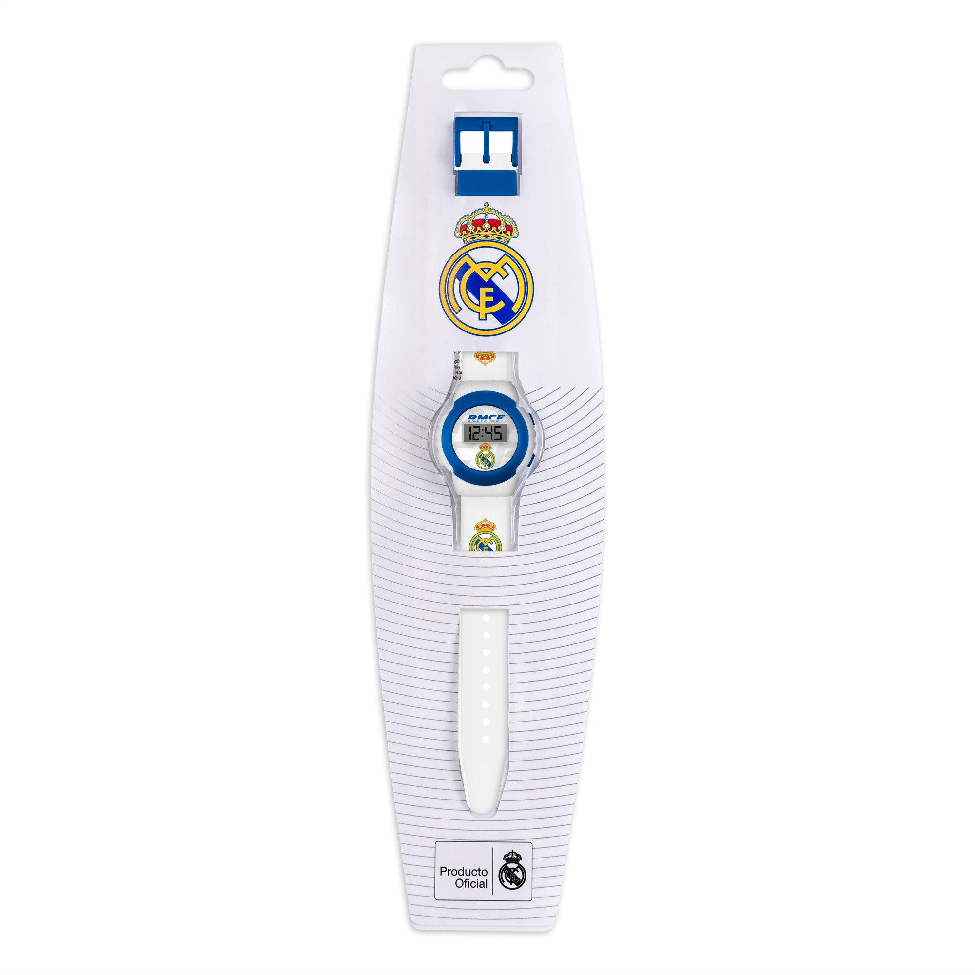 White - Real Madrid FC - Real Madrid FC Digital Strap Watch - 3
