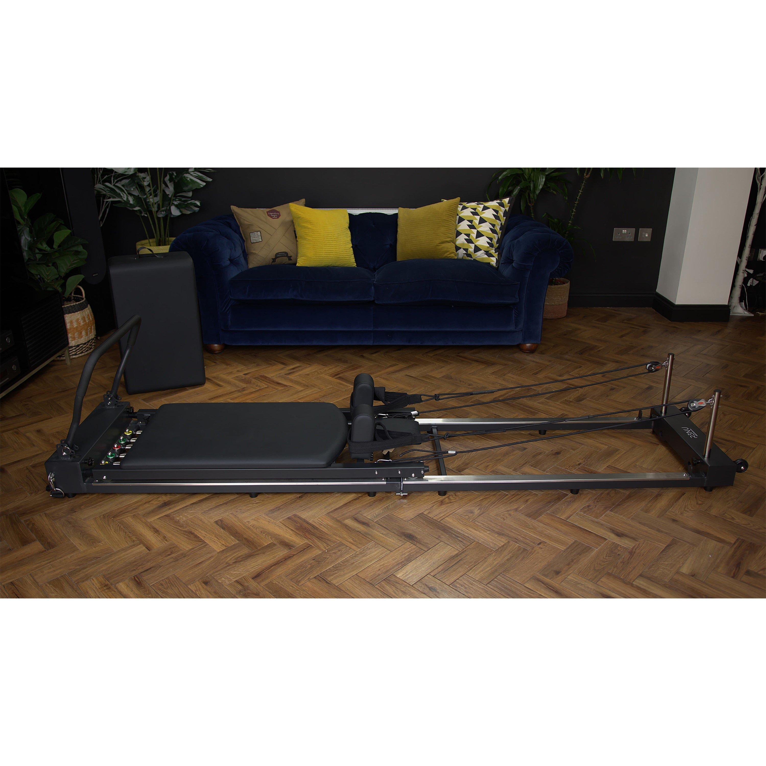 Black - R3NU - R3NU Foldable Pilates Reformer - 7