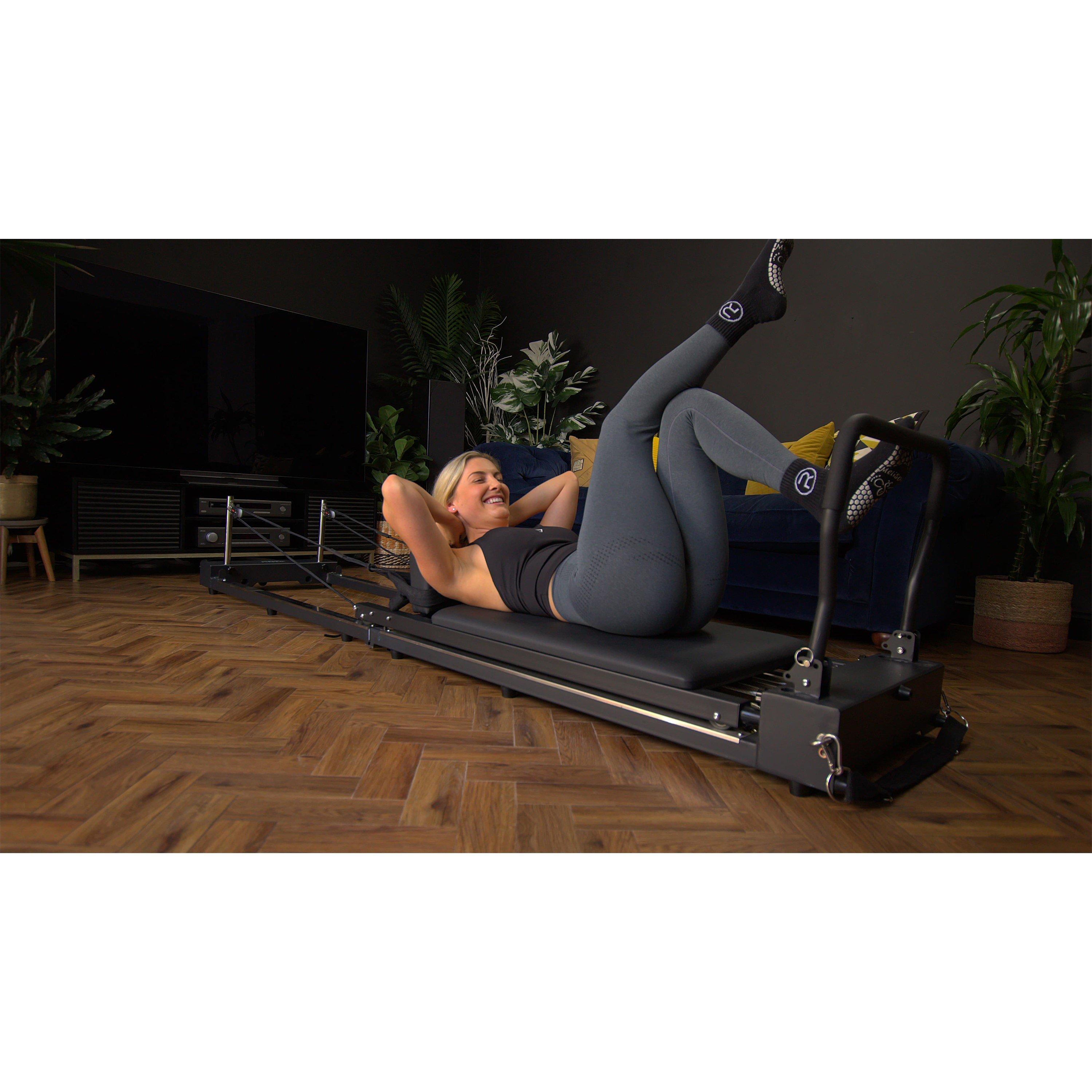 Black - R3NU - R3NU Foldable Pilates Reformer - 8