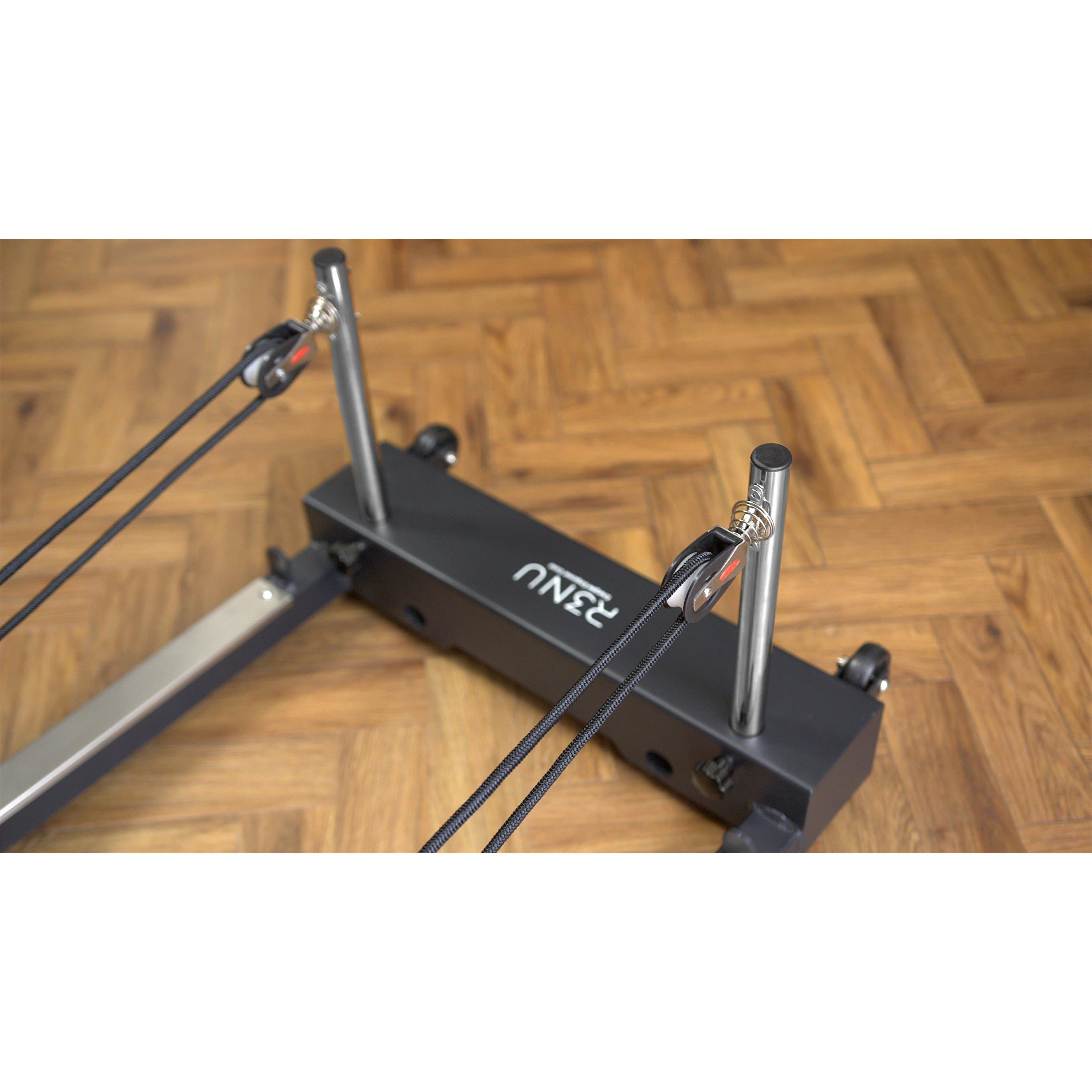 Black - R3NU - R3NU Foldable Pilates Reformer - 10
