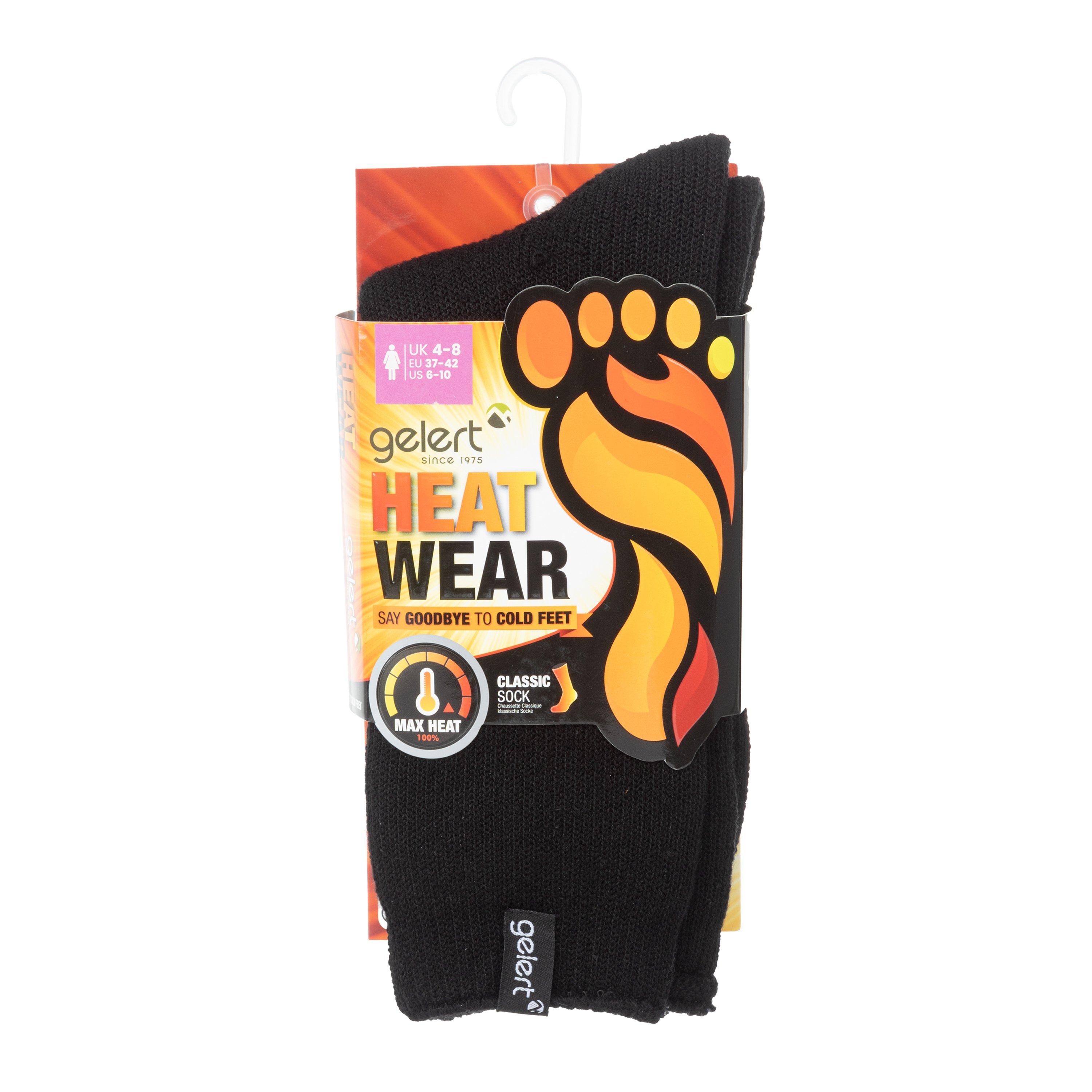 Black - Gelert - Heat Wear Socks Womens - 6