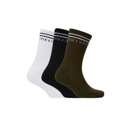 Lyle and Scott 3 Pack Socks Mens