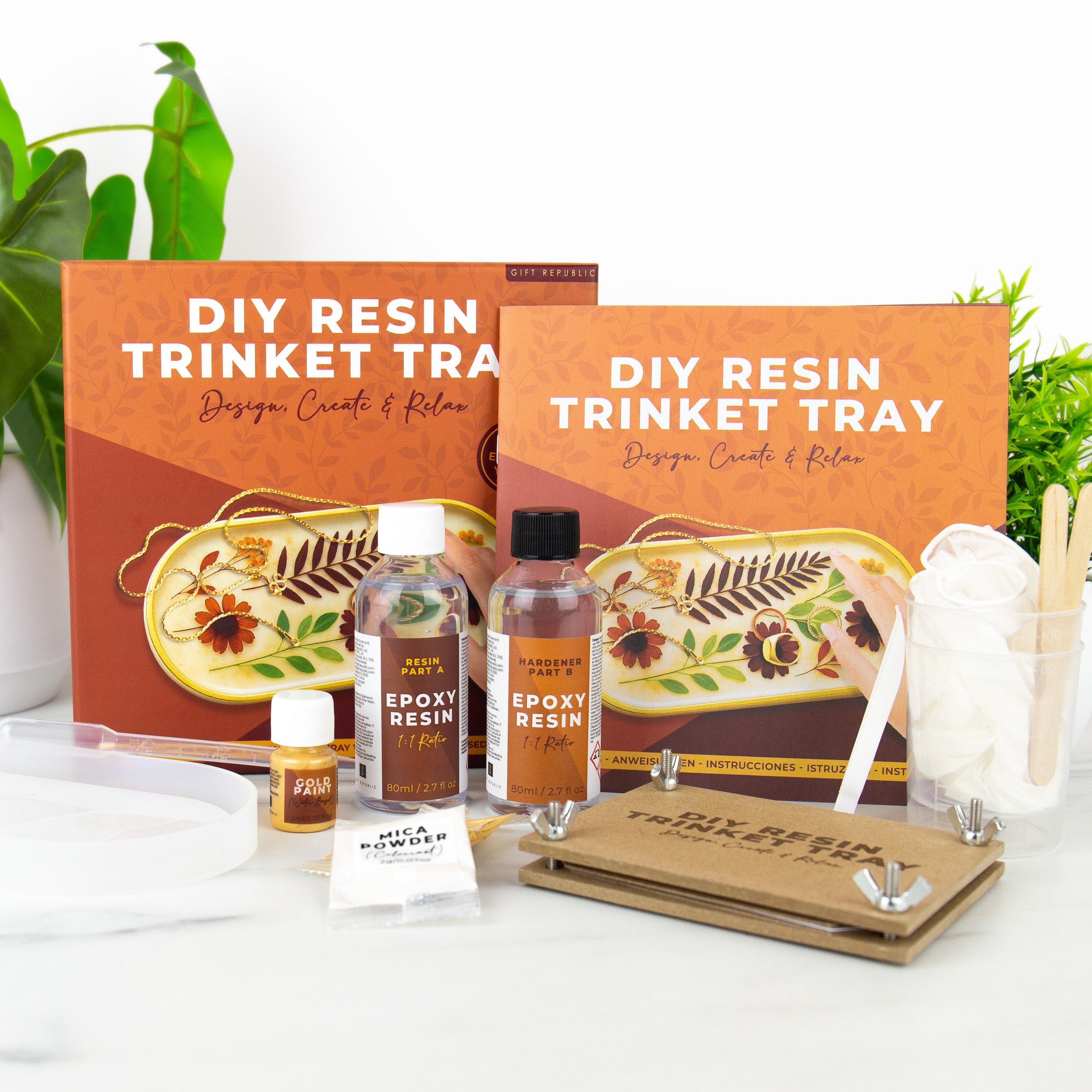 Multi - Gift Republic - DIY Resin Trinket Tray Kit - 2