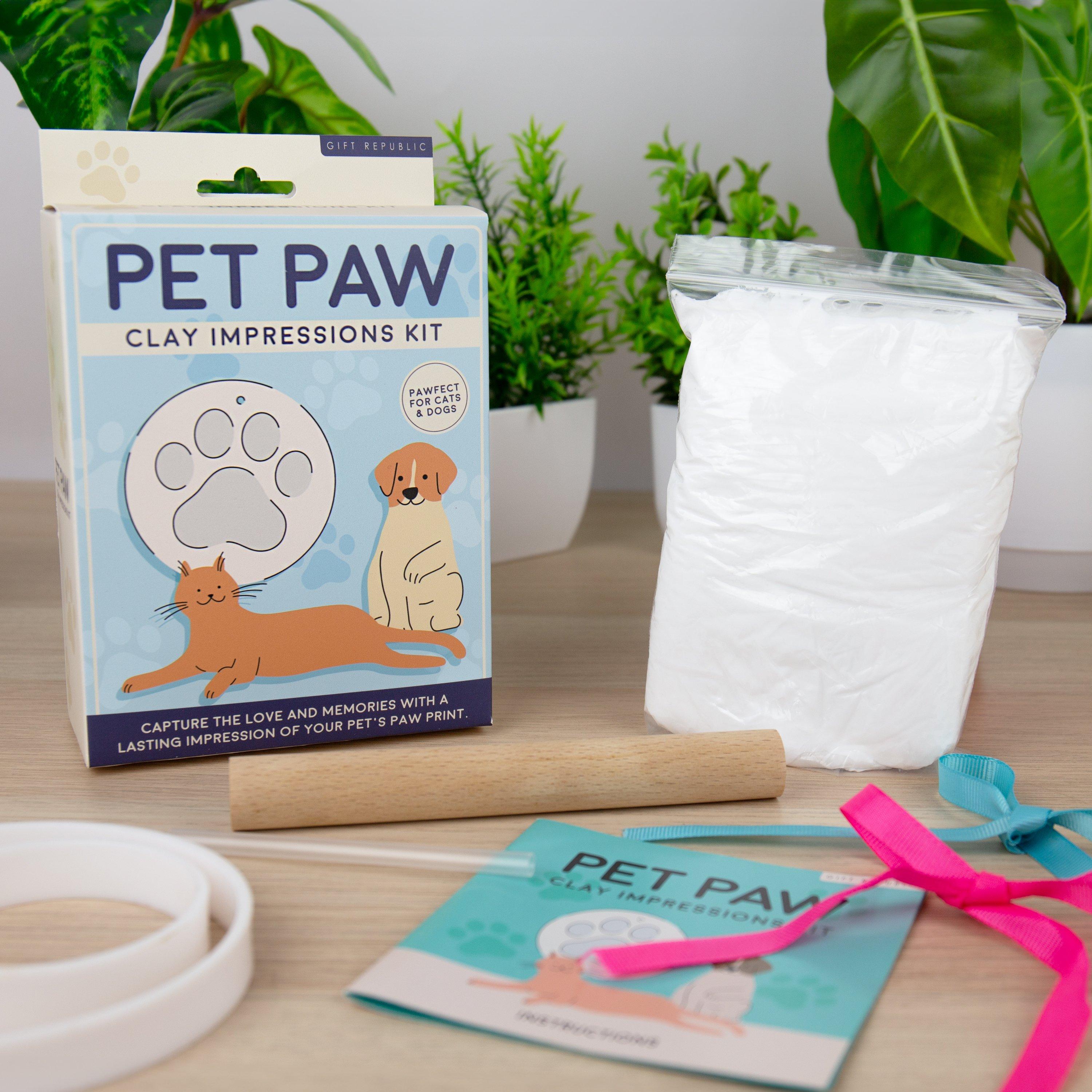 Multi - Gift Republic - Pet Paw Clay Impressions Kit - 3
