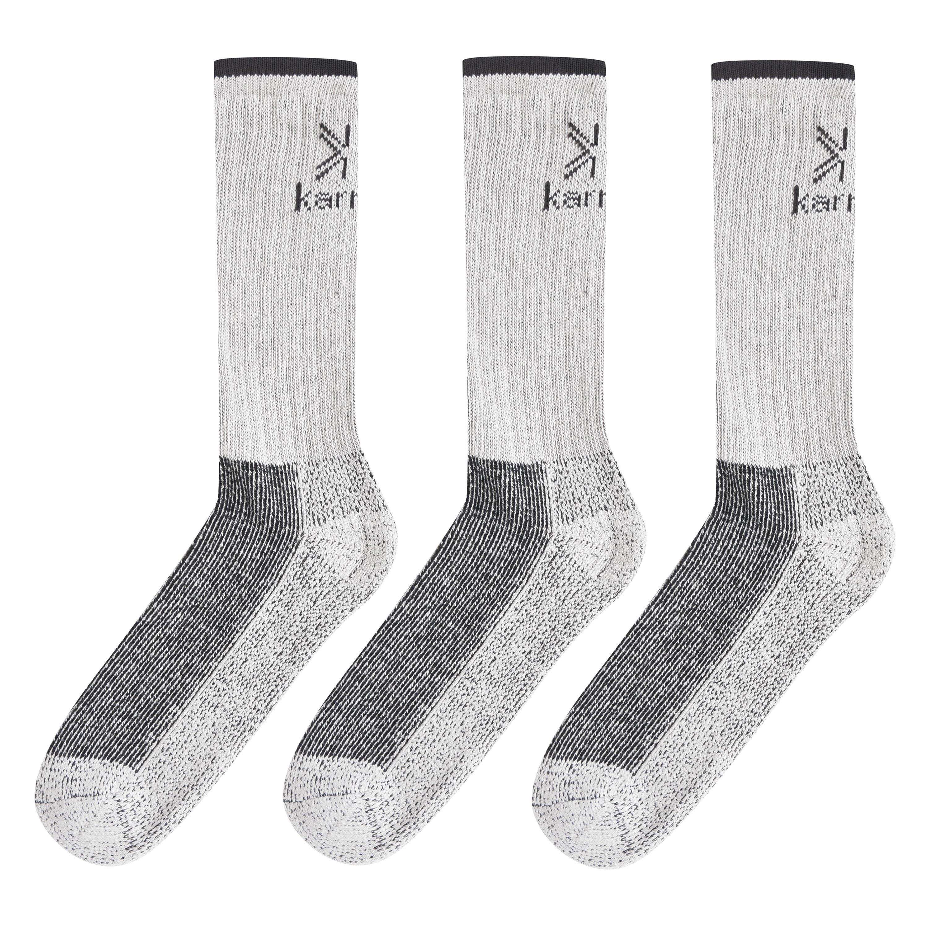 Karrimor Men's Heavyweight Boot Sock 3 Pack - Beige - Mens 12+