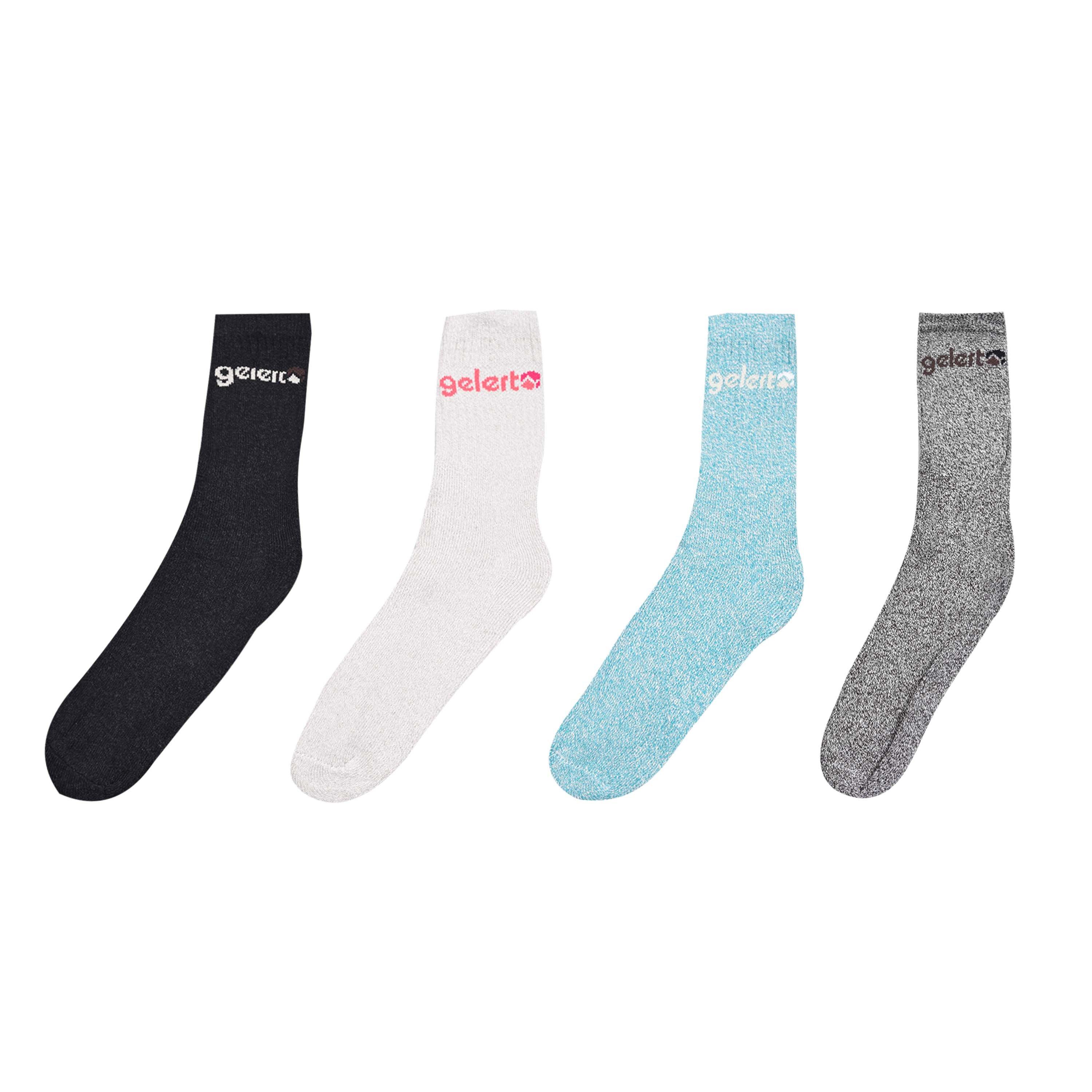 Grey - Gelert - Walking Boot Socks 4 Pack Mens Size 7-11 - 1