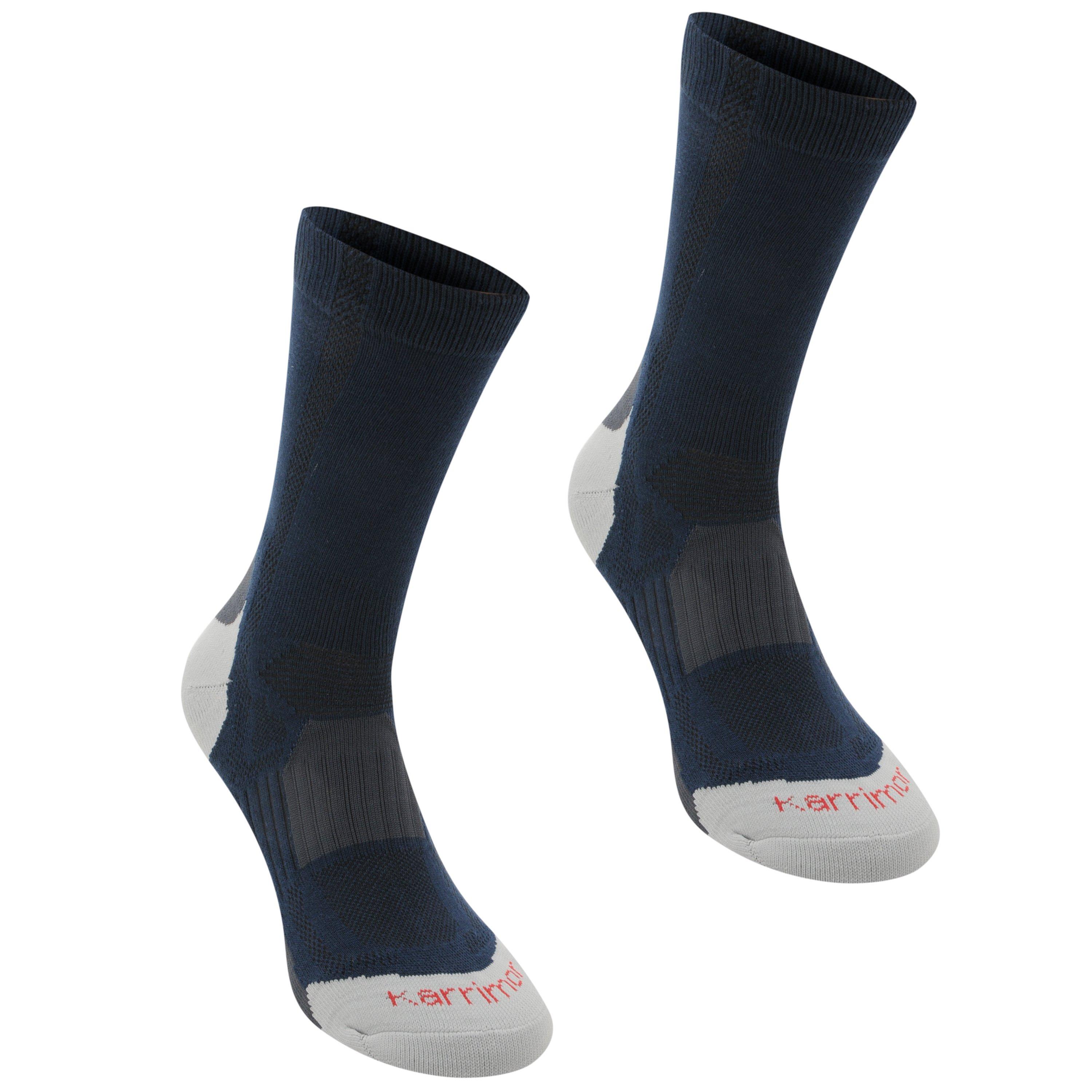 Navy - Karrimor - 2 Pack Walking Socks Mens - 1